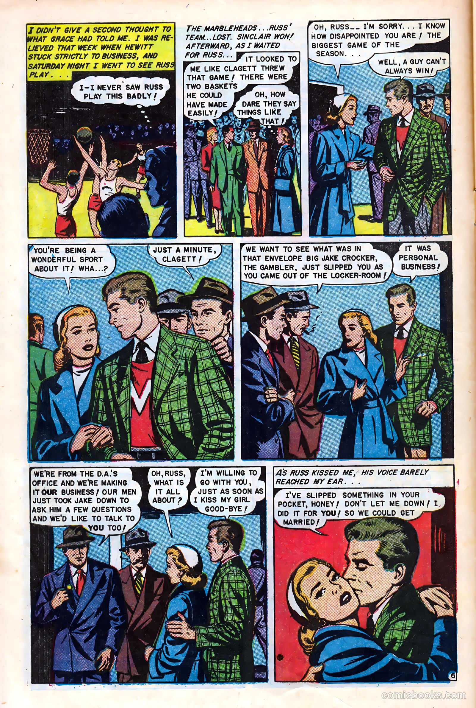 Real Love #40 (1951) — page 8 of 36