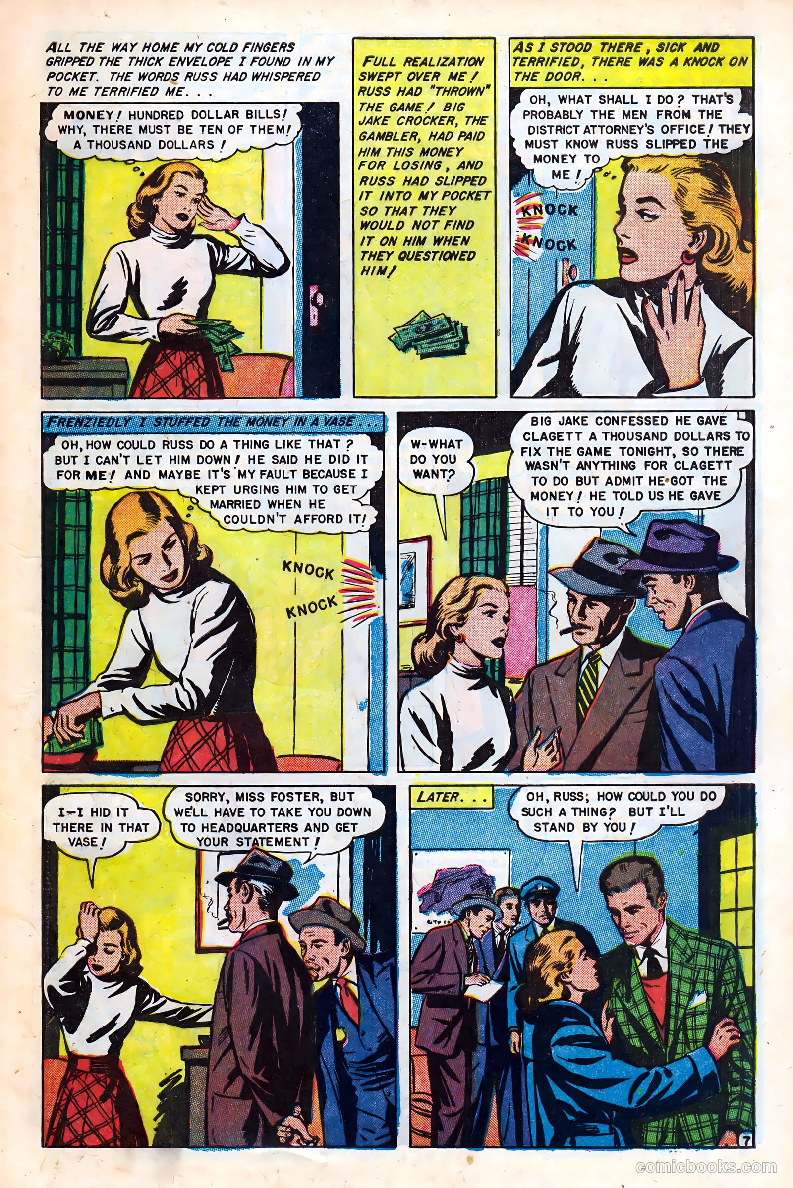 Real Love #40 (1951) — page 9 of 36