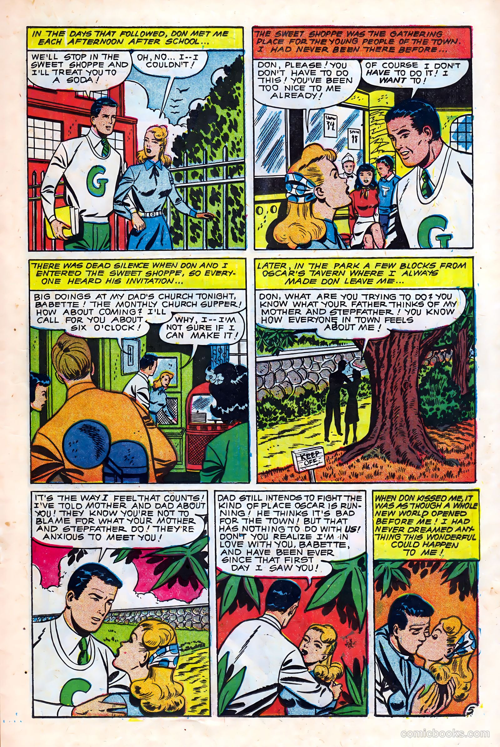 Real Love #40 (1951) — page 15 of 36