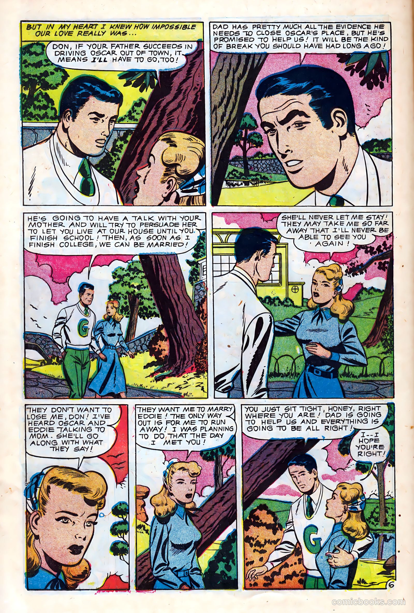 Real Love #40 (1951) — page 16 of 36