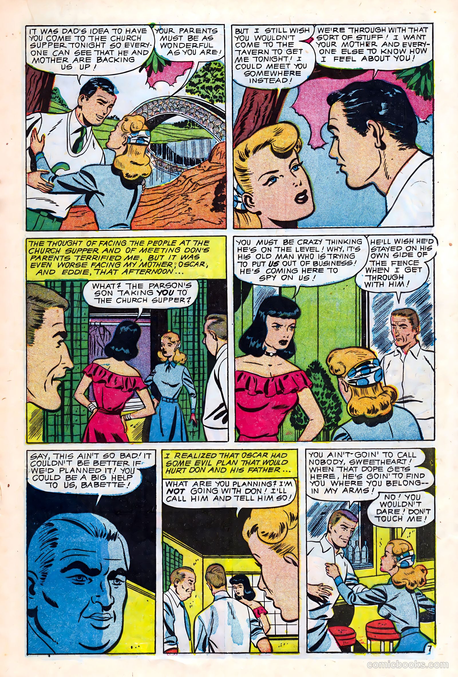 Real Love #40 (1951) — page 17 of 36