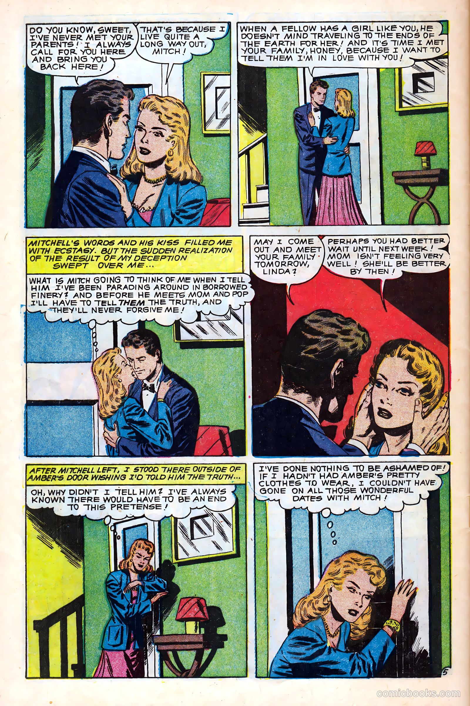 Real Love #40 (1951) — page 32 of 36