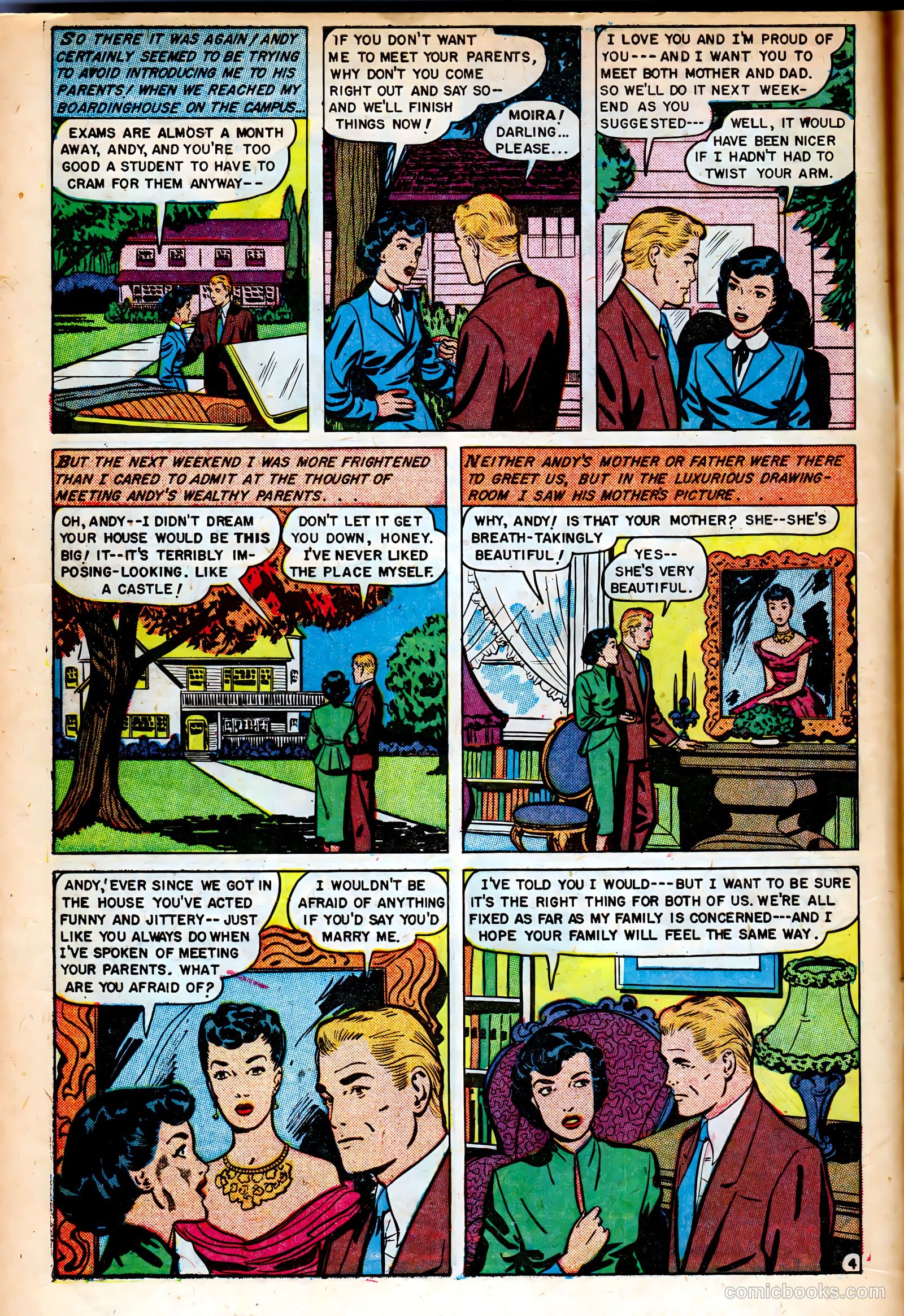 Real Love #42 (1951) — page 6 of 36