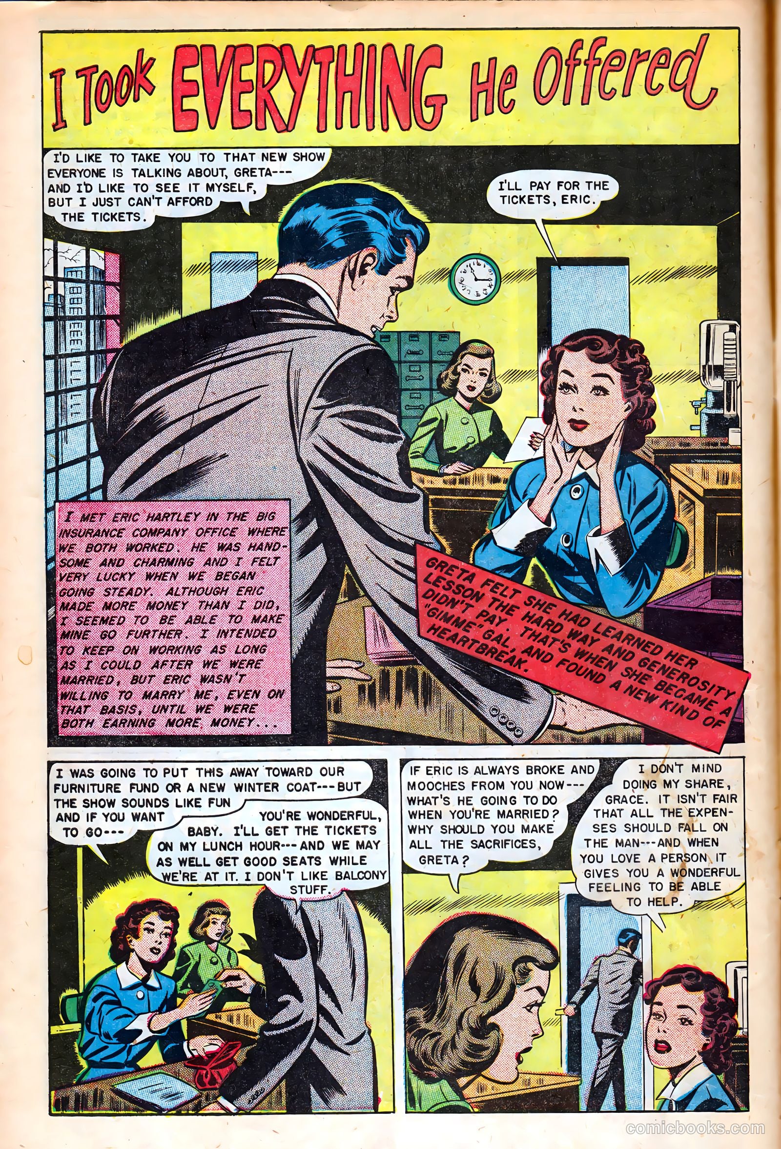 Real Love #42 (1951) — page 10 of 36
