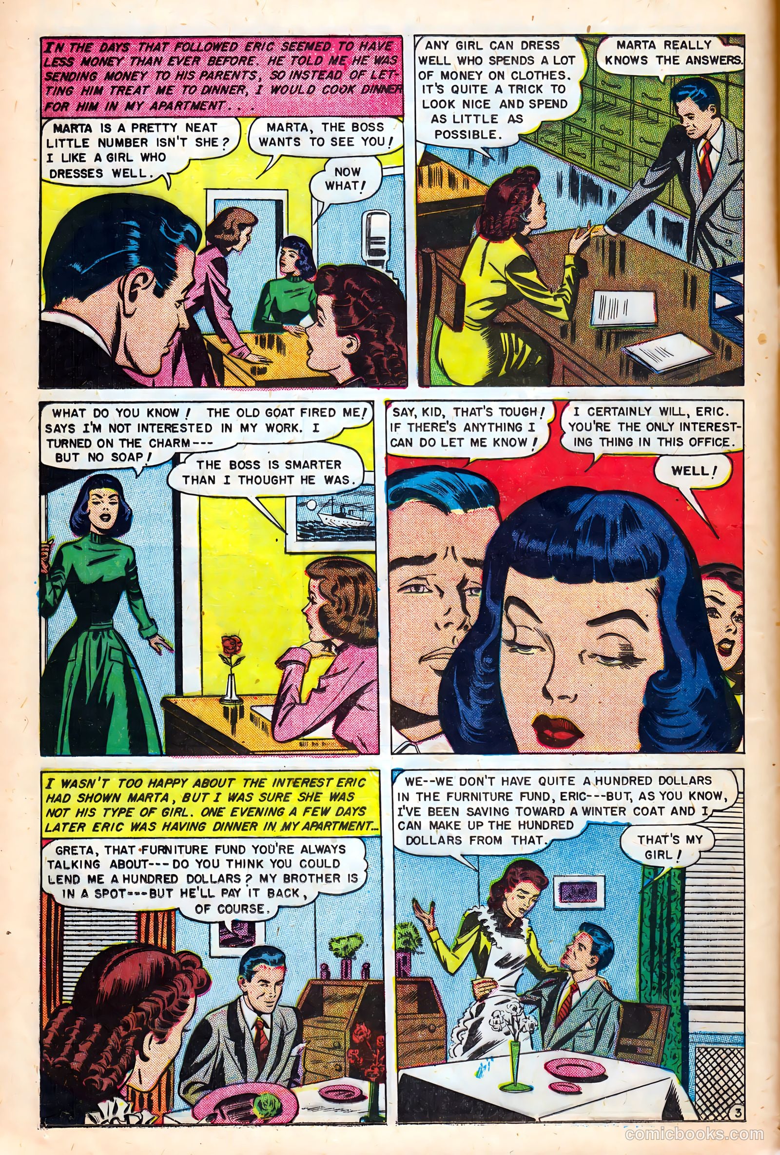 Real Love #42 (1951) — page 12 of 36
