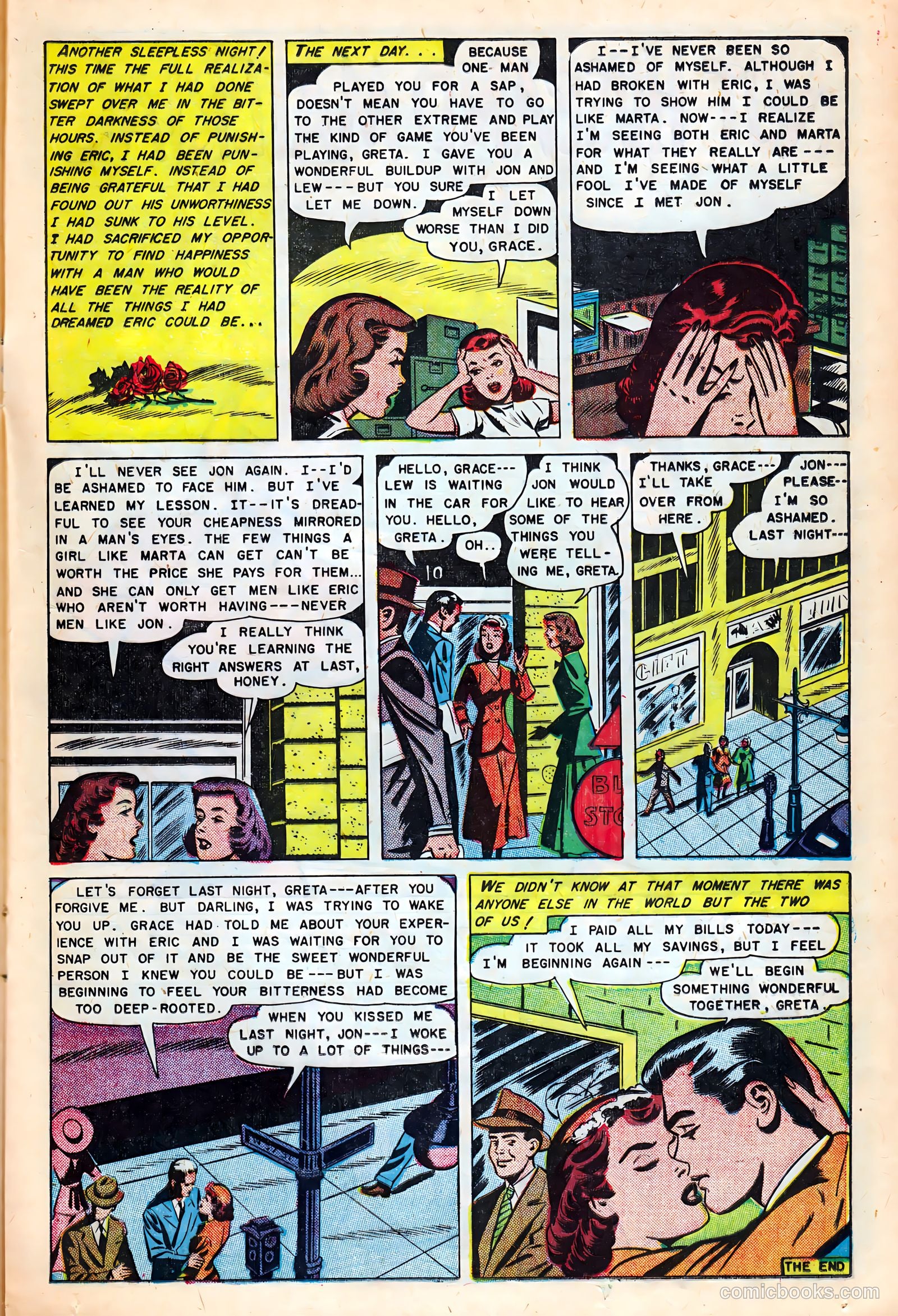 Real Love #42 (1951) — page 17 of 36