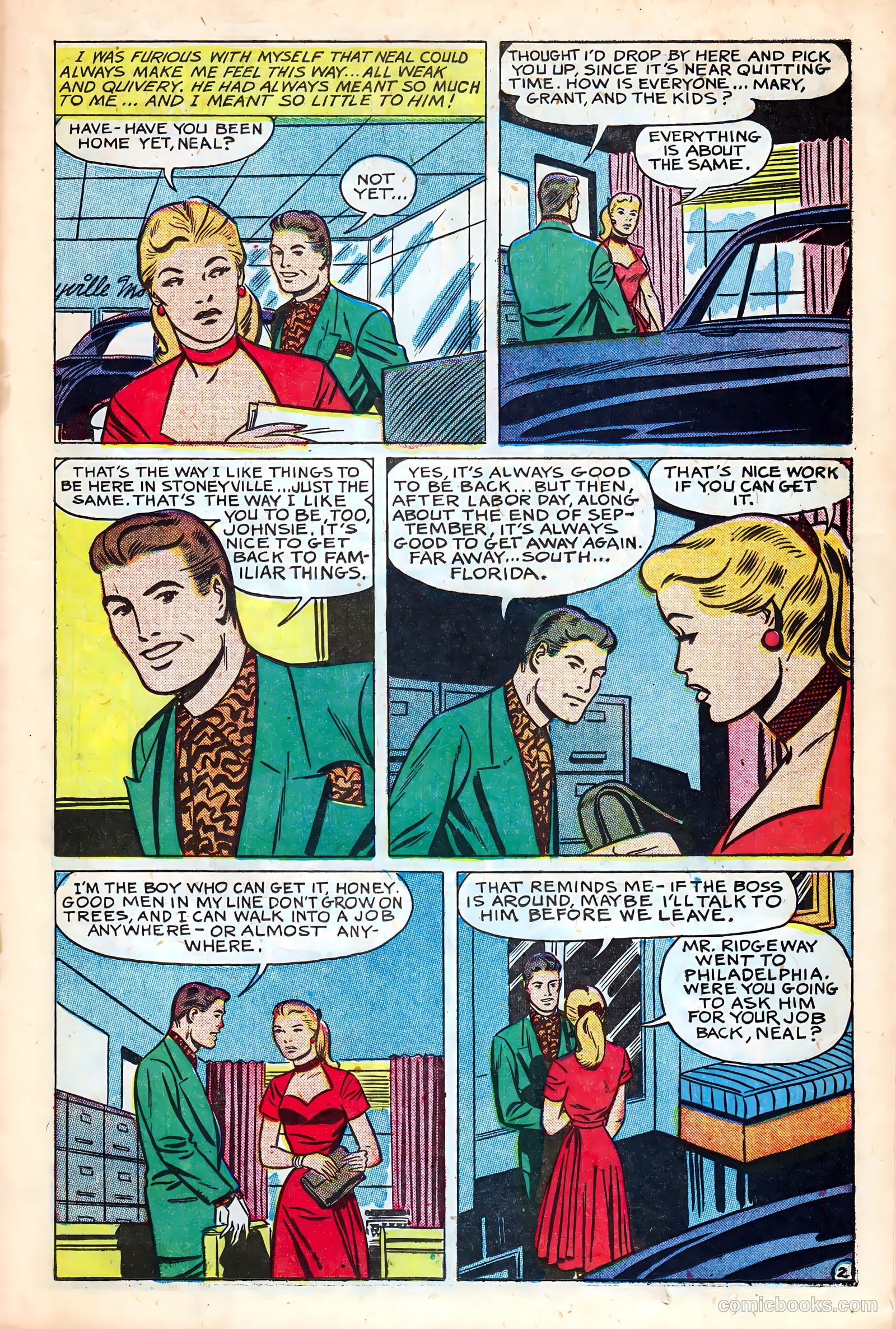 Real Love #42 (1951) — page 19 of 36