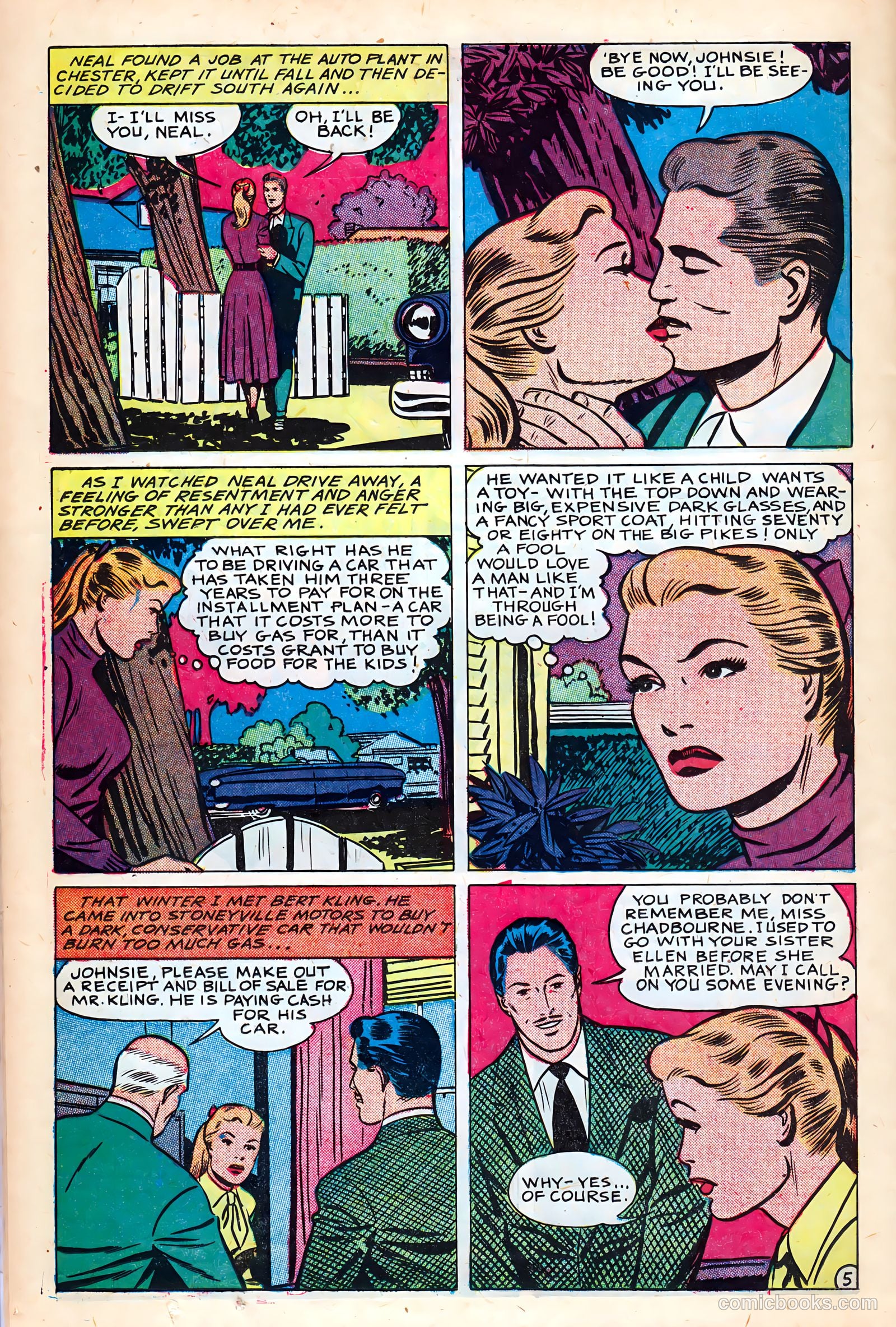 Real Love #42 (1951) — page 22 of 36