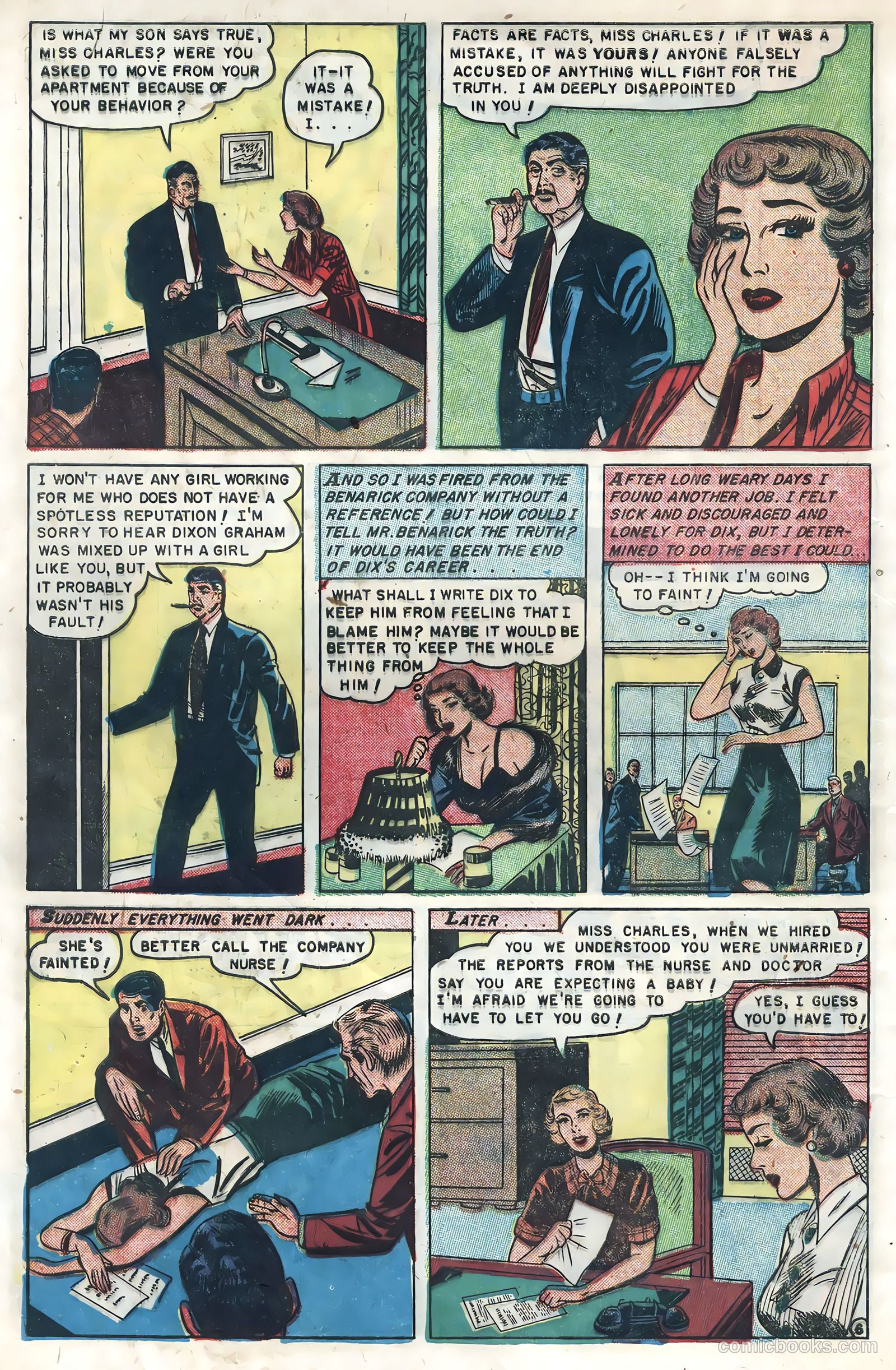 Real Love #43 (1952) — page 8 of 36