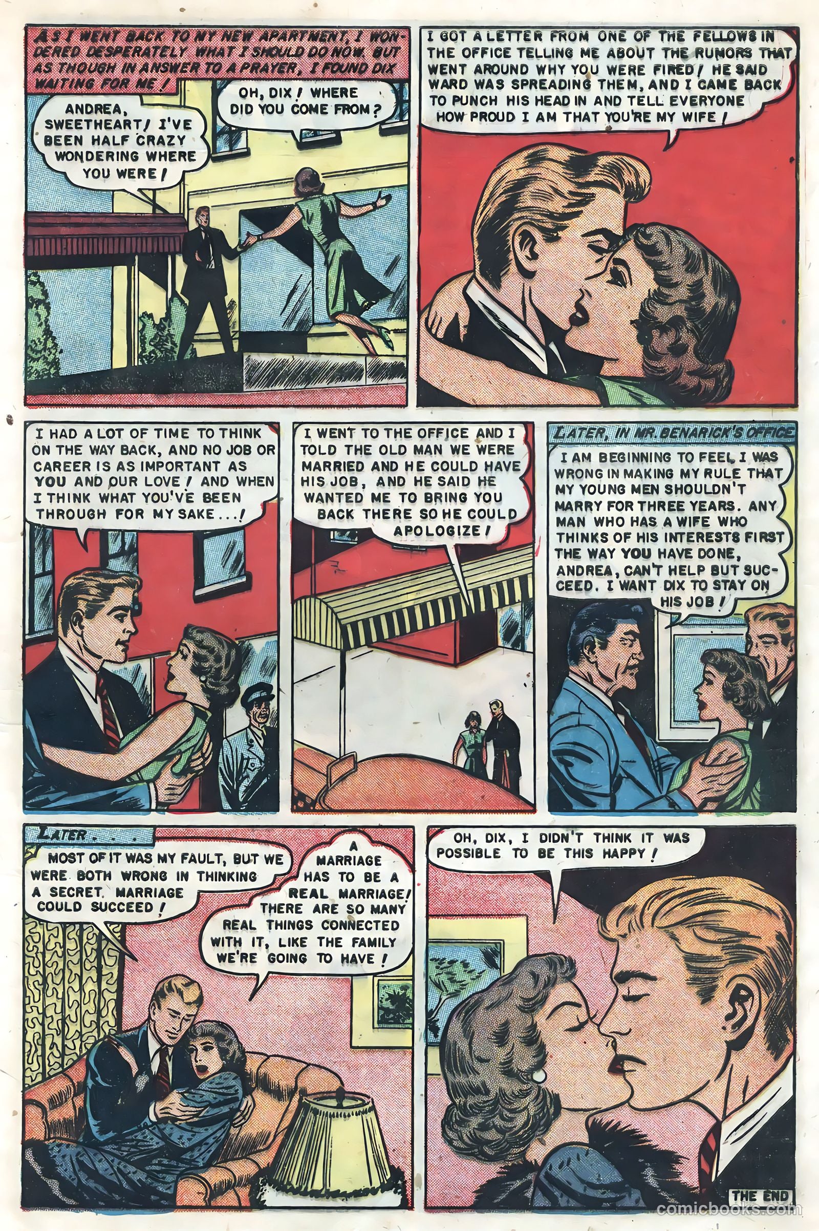 Real Love #43 (1952) — page 9 of 36