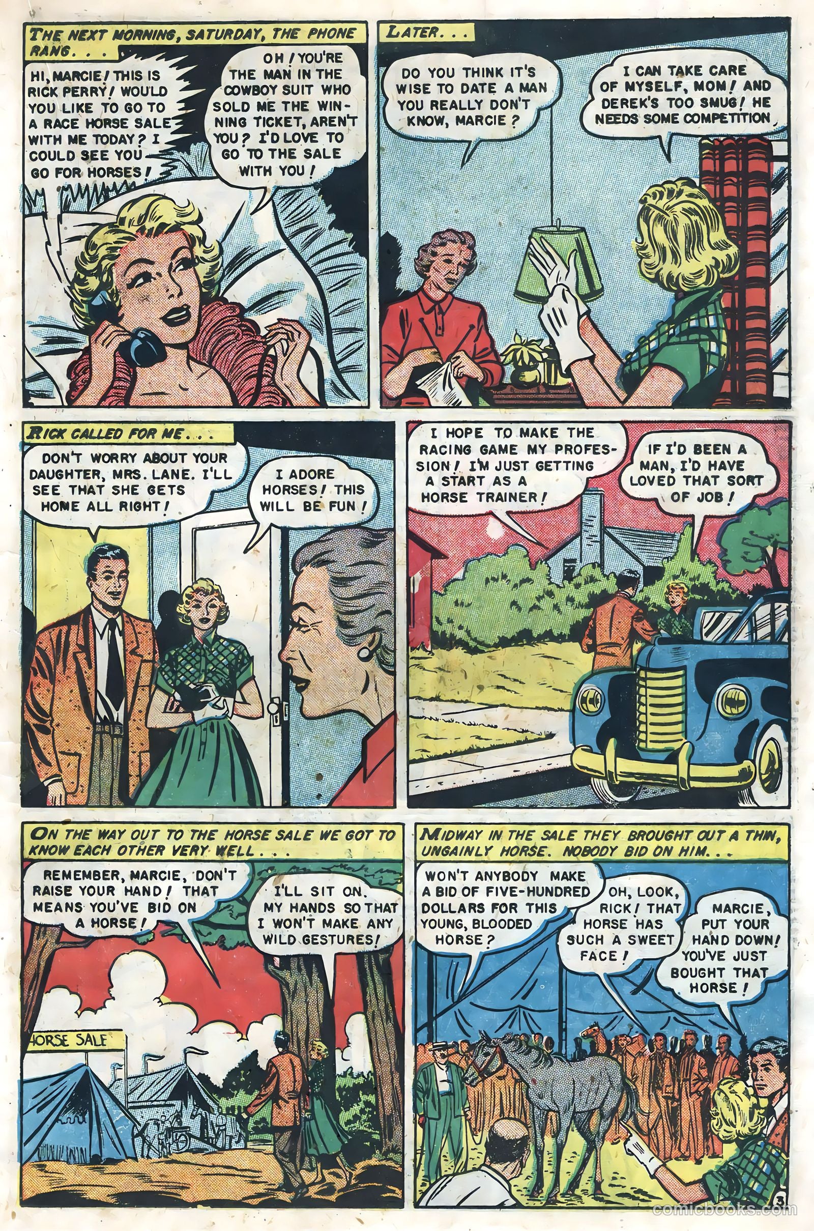 Real Love #43 (1952) — page 19 of 36