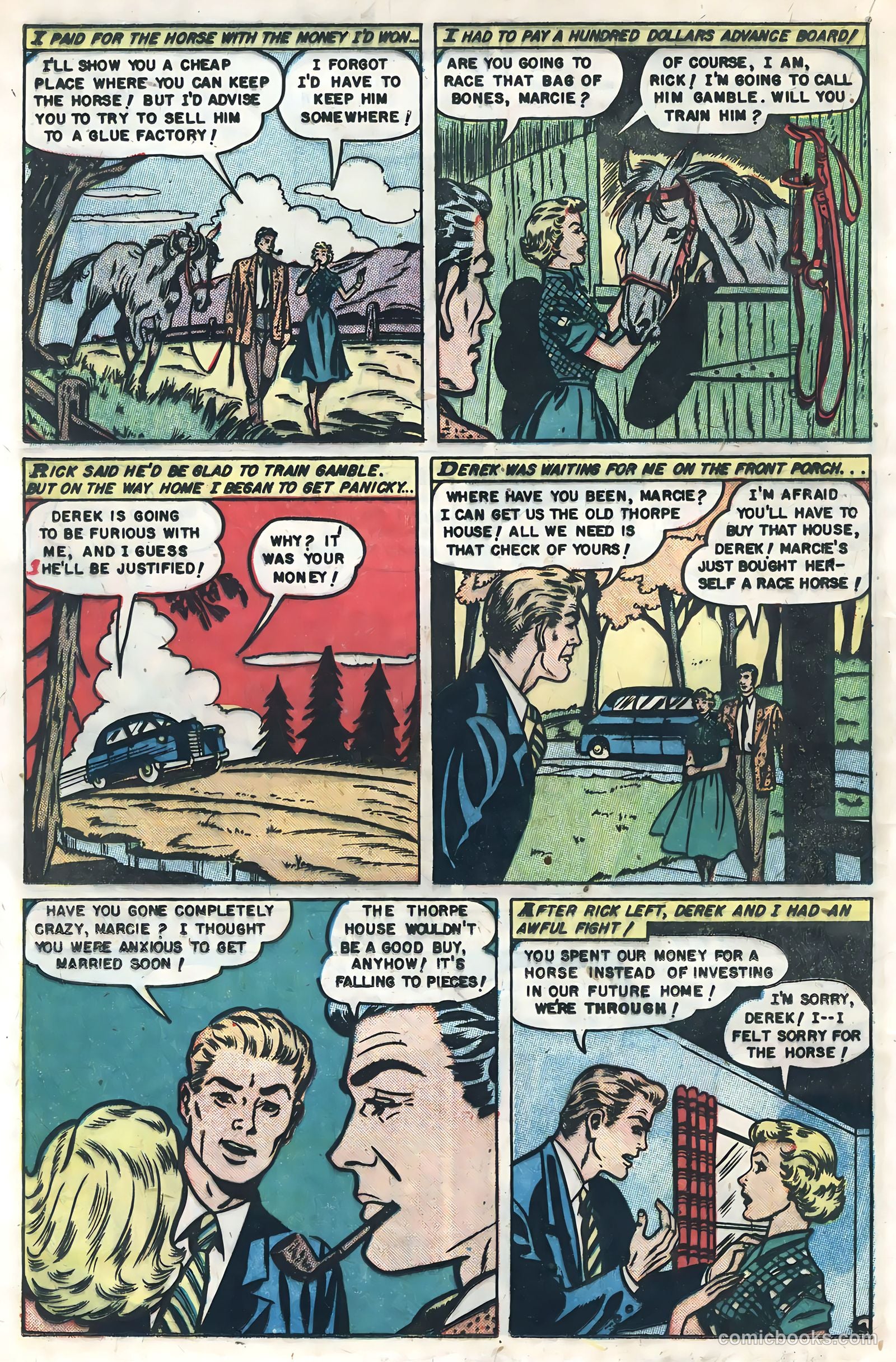 Real Love #43 (1952) — page 20 of 36