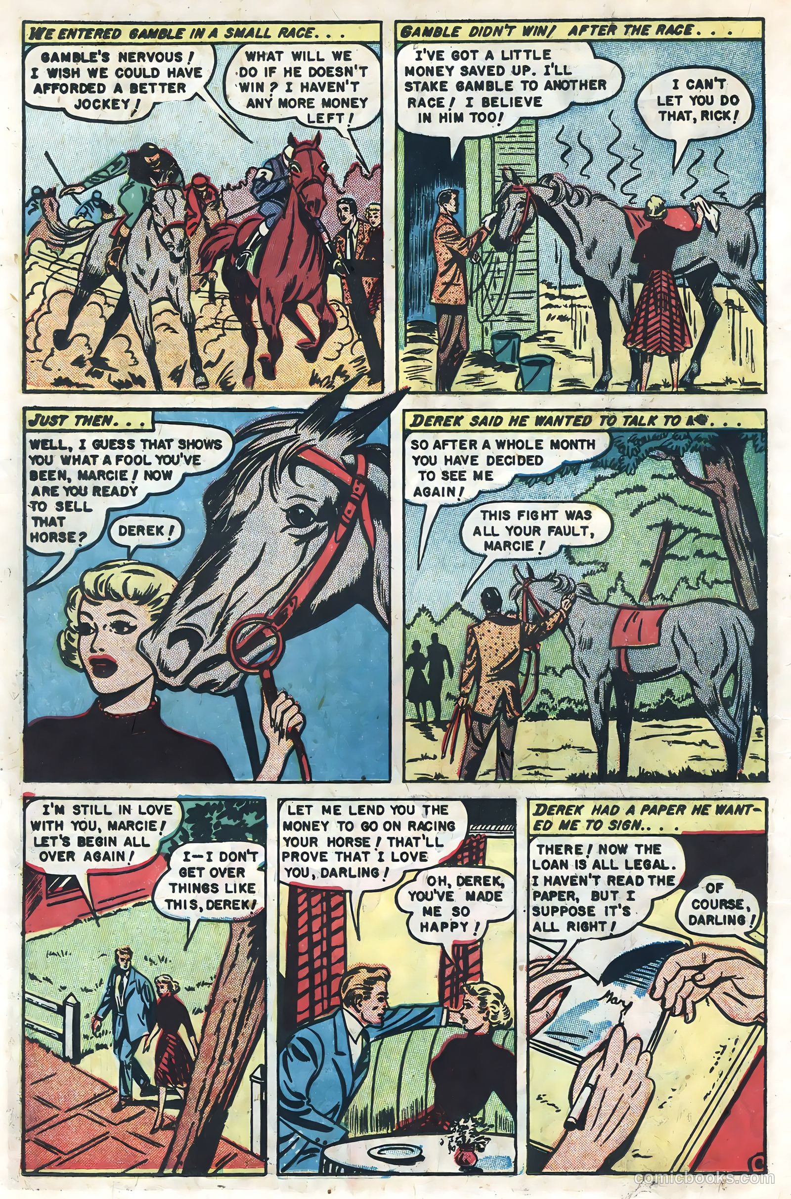 Real Love #43 (1952) — page 22 of 36