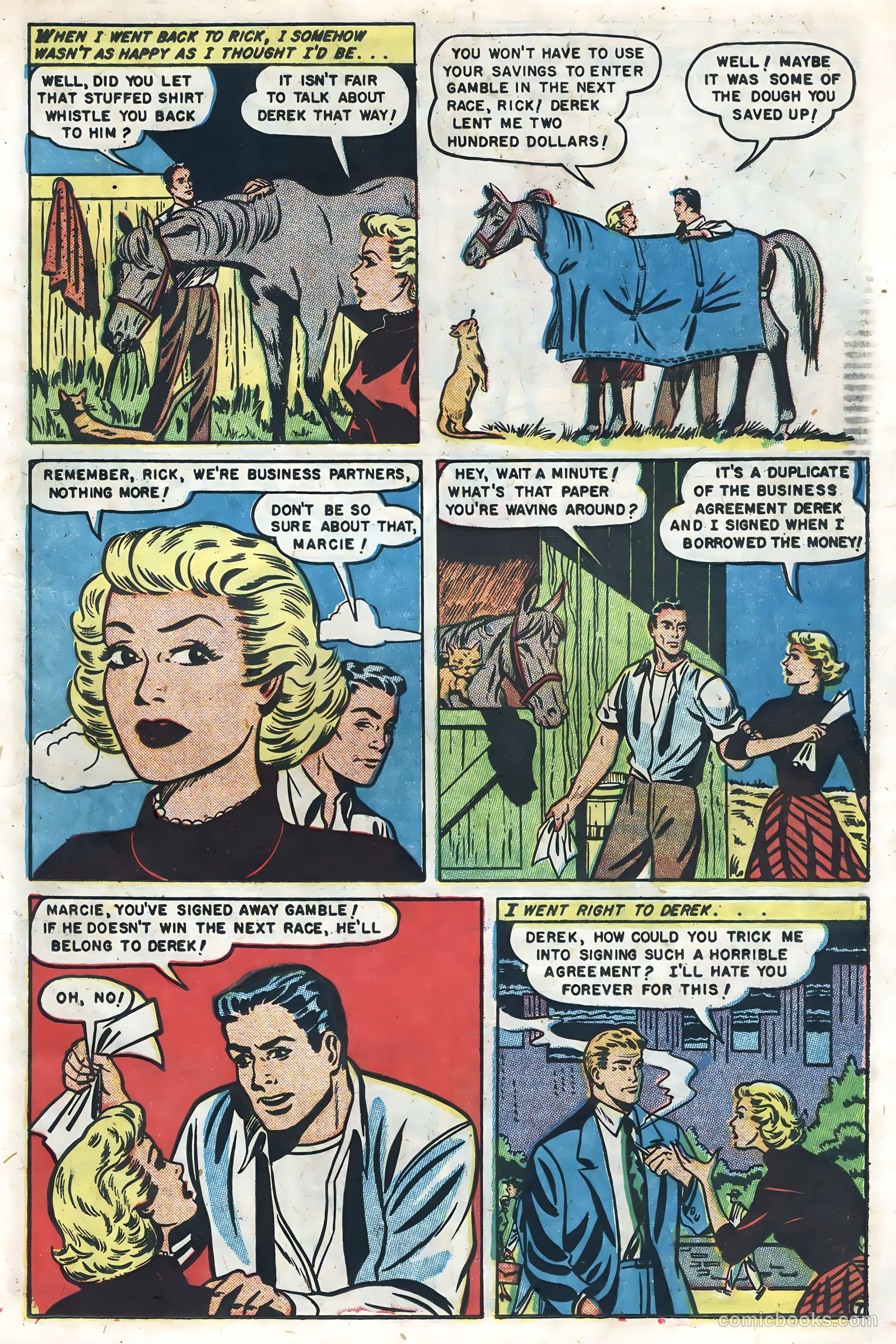 Real Love #43 (1952) — page 23 of 36
