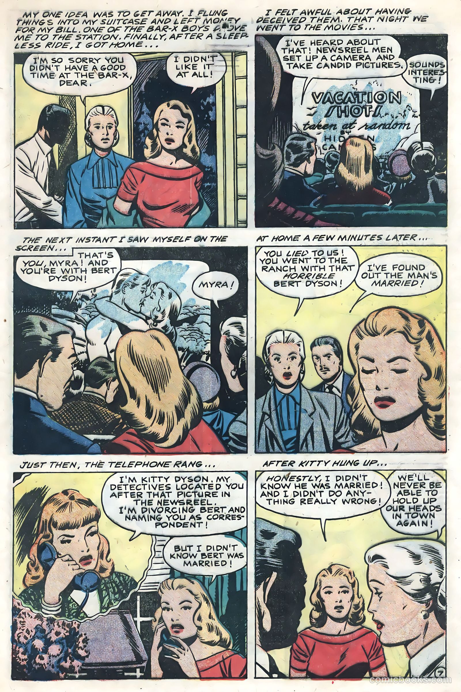 Real Love #43 (1952) — page 33 of 36