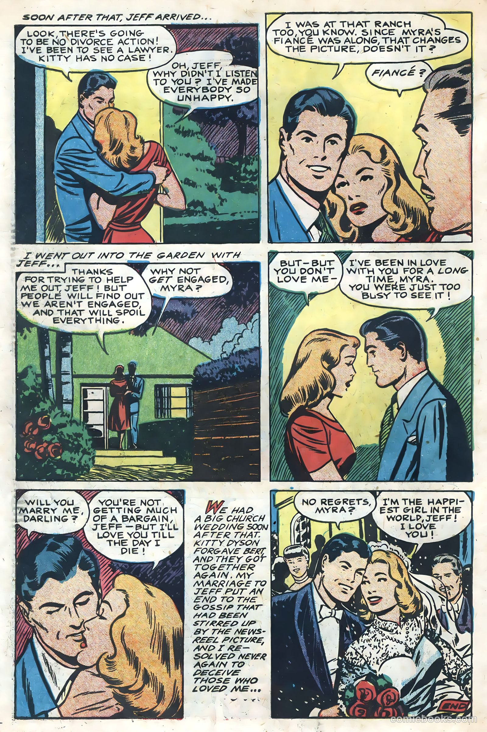 Real Love #43 (1952) — page 34 of 36