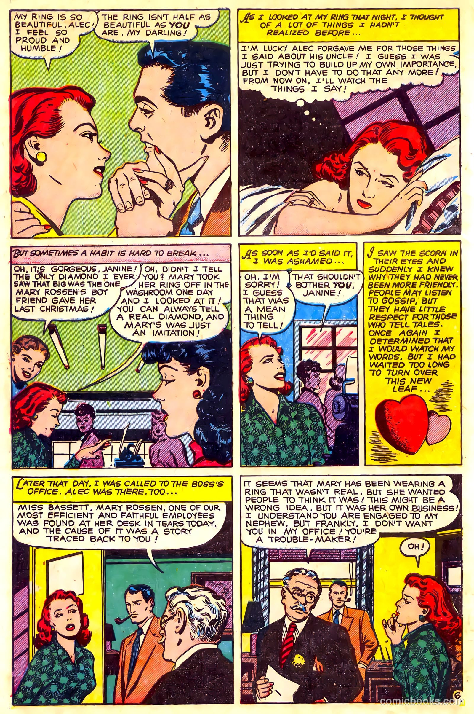 Real Love #44 (1952) — page 8 of 36