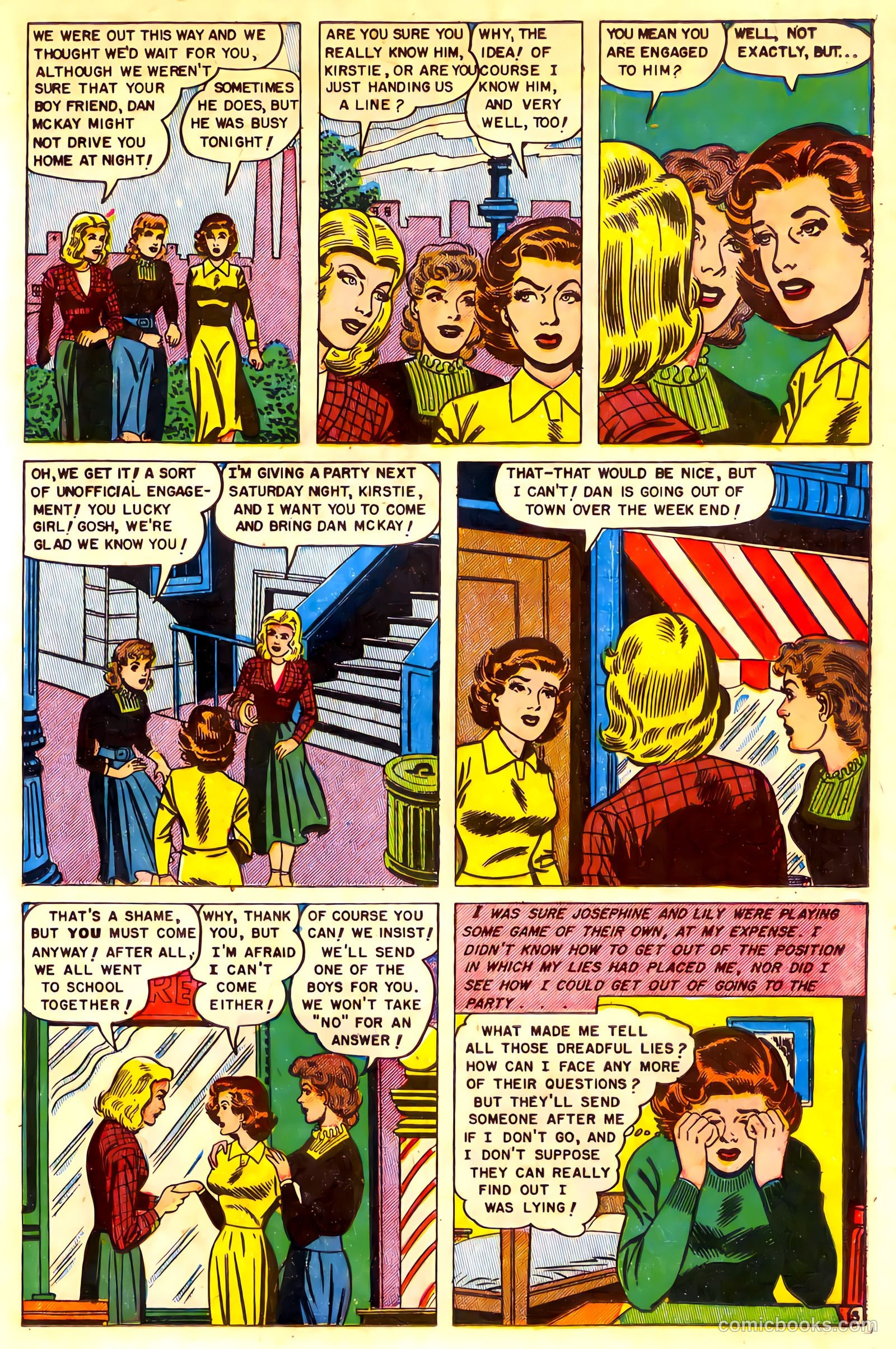 Real Love #44 (1952) — page 21 of 36