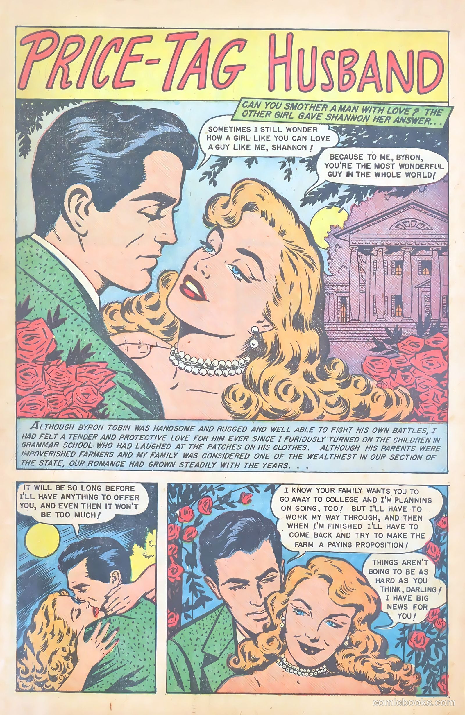 Real Love #45 (1952) — page 3 of 36