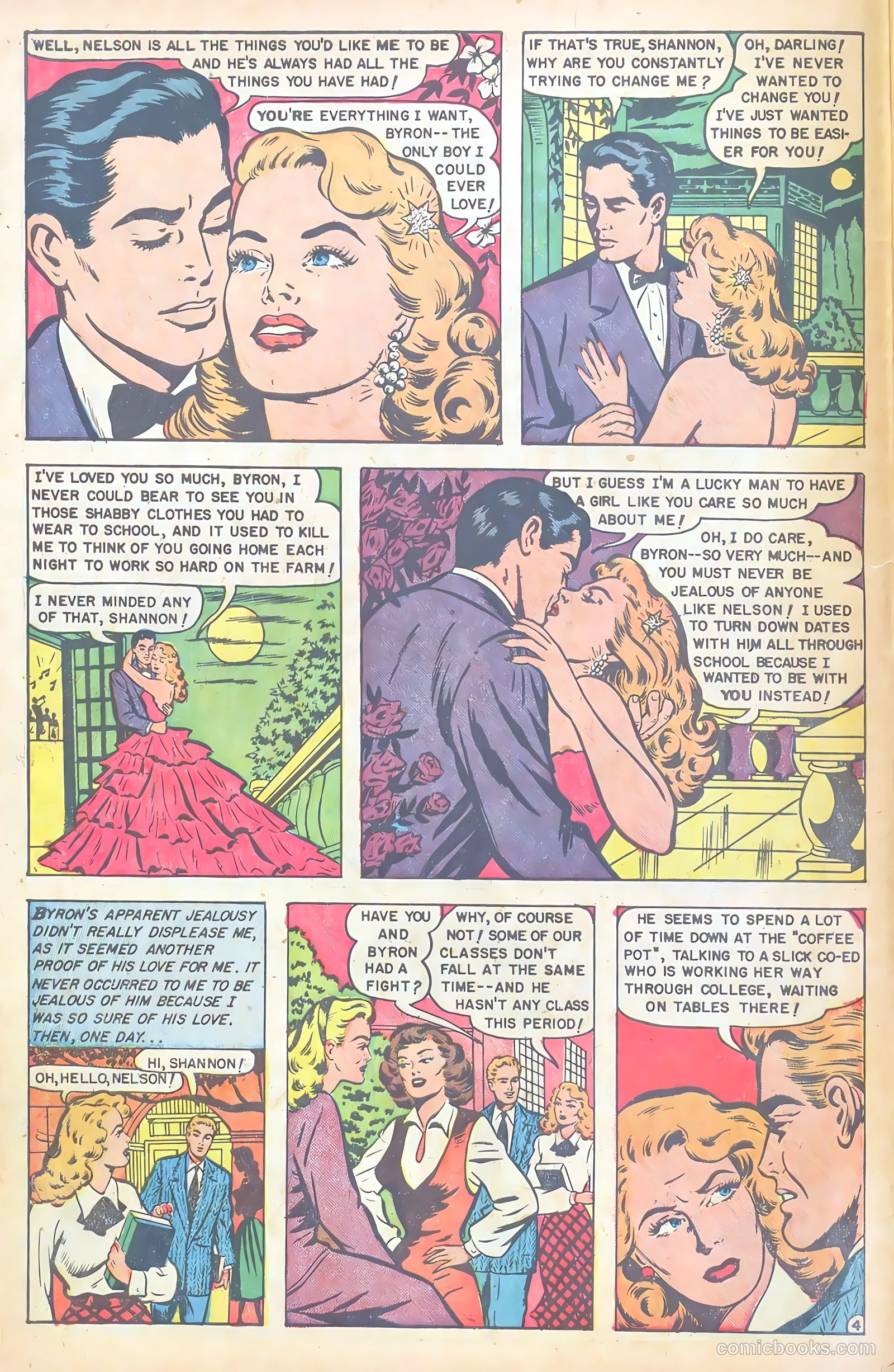 Real Love #45 (1952) — page 6 of 36