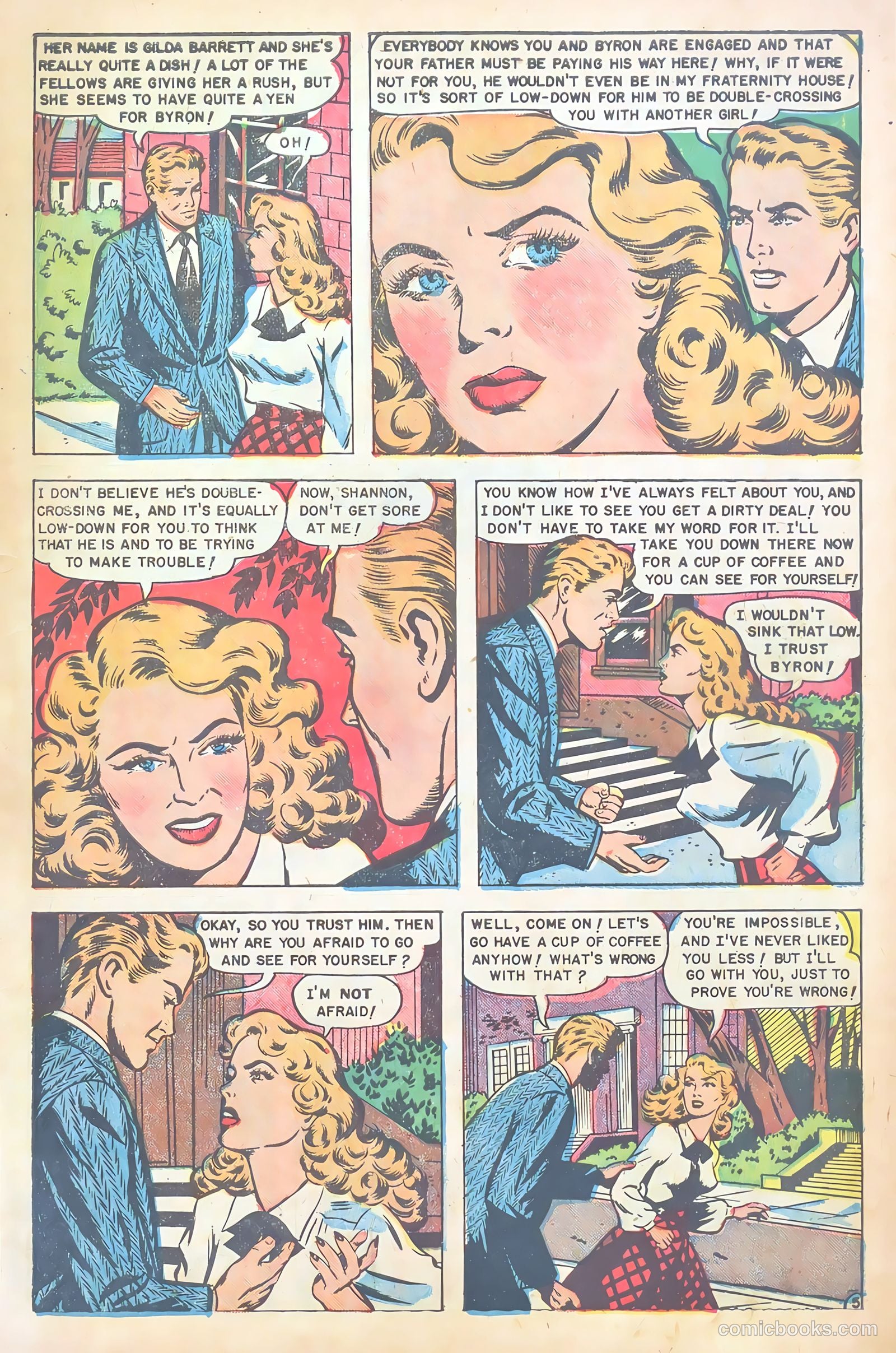 Real Love #45 (1952) — page 7 of 36