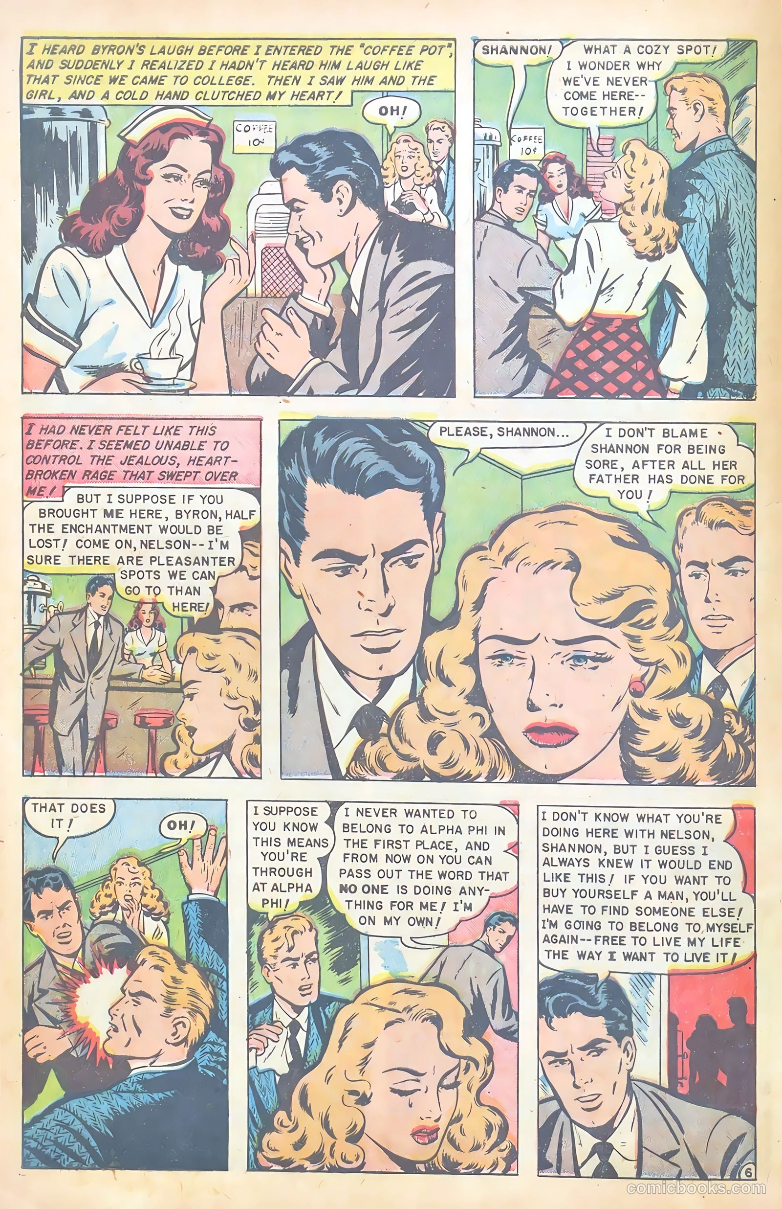 Real Love #45 (1952) — page 8 of 36