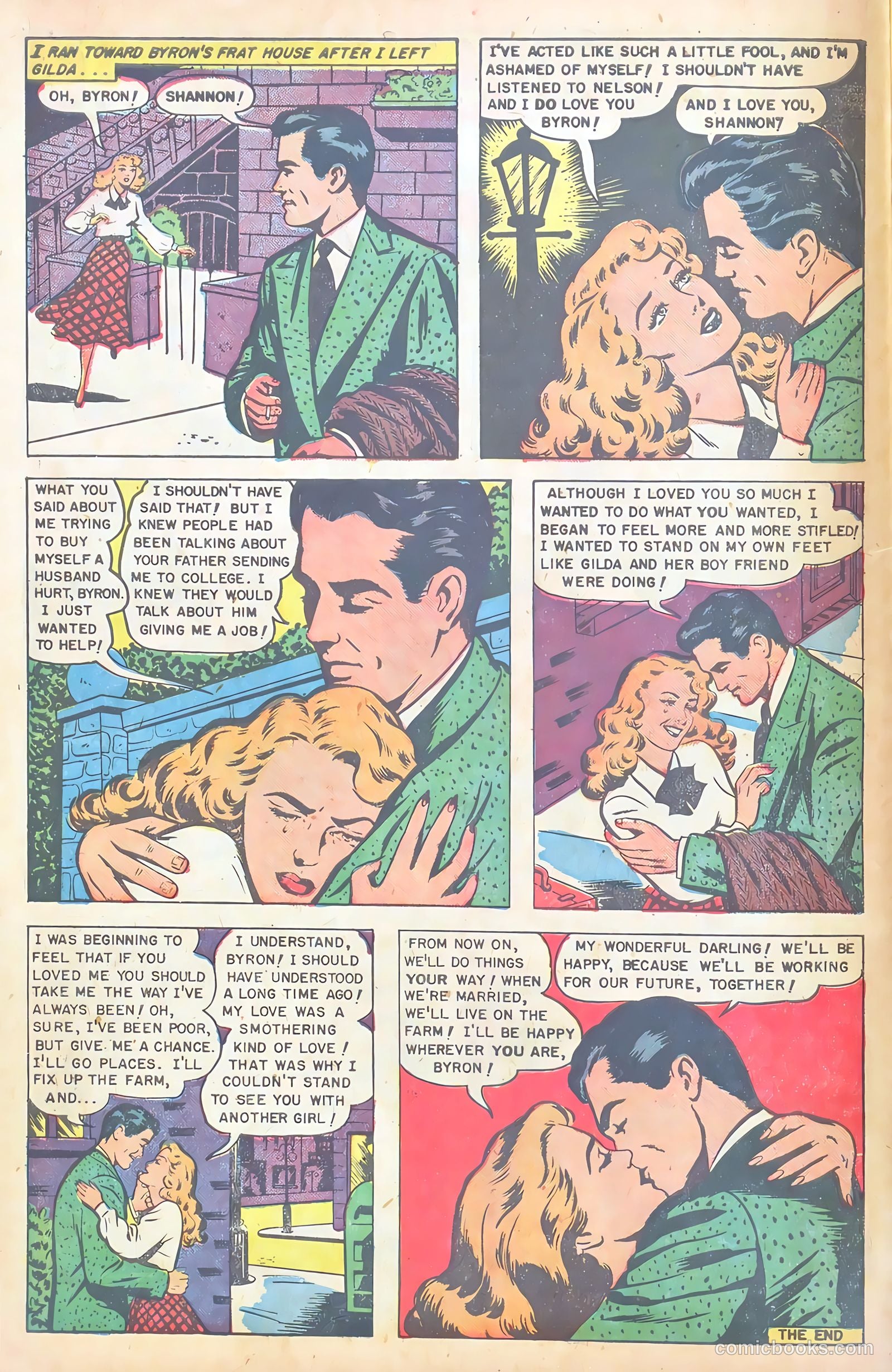 Real Love #45 (1952) — page 10 of 36