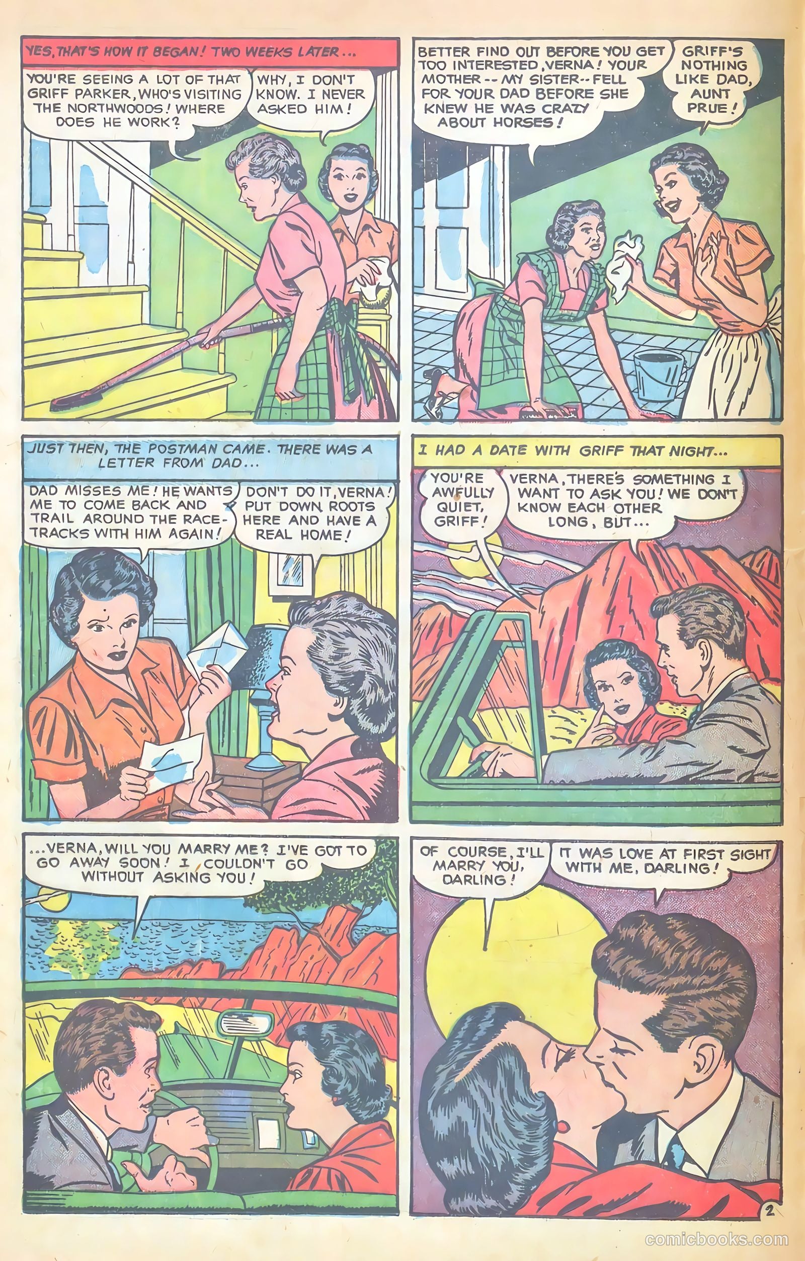 Real Love #45 (1952) — page 12 of 36
