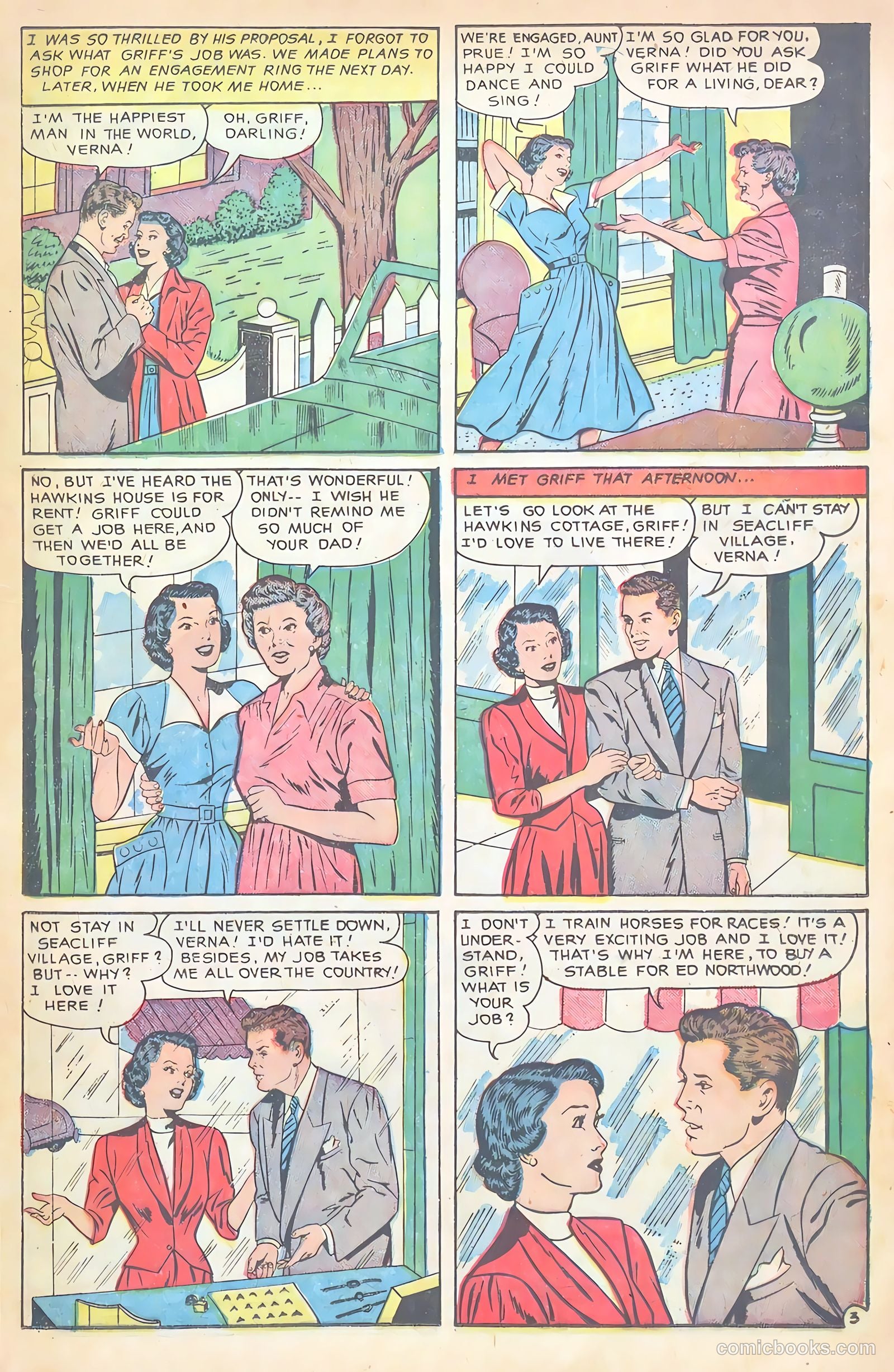 Real Love #45 (1952) — page 13 of 36
