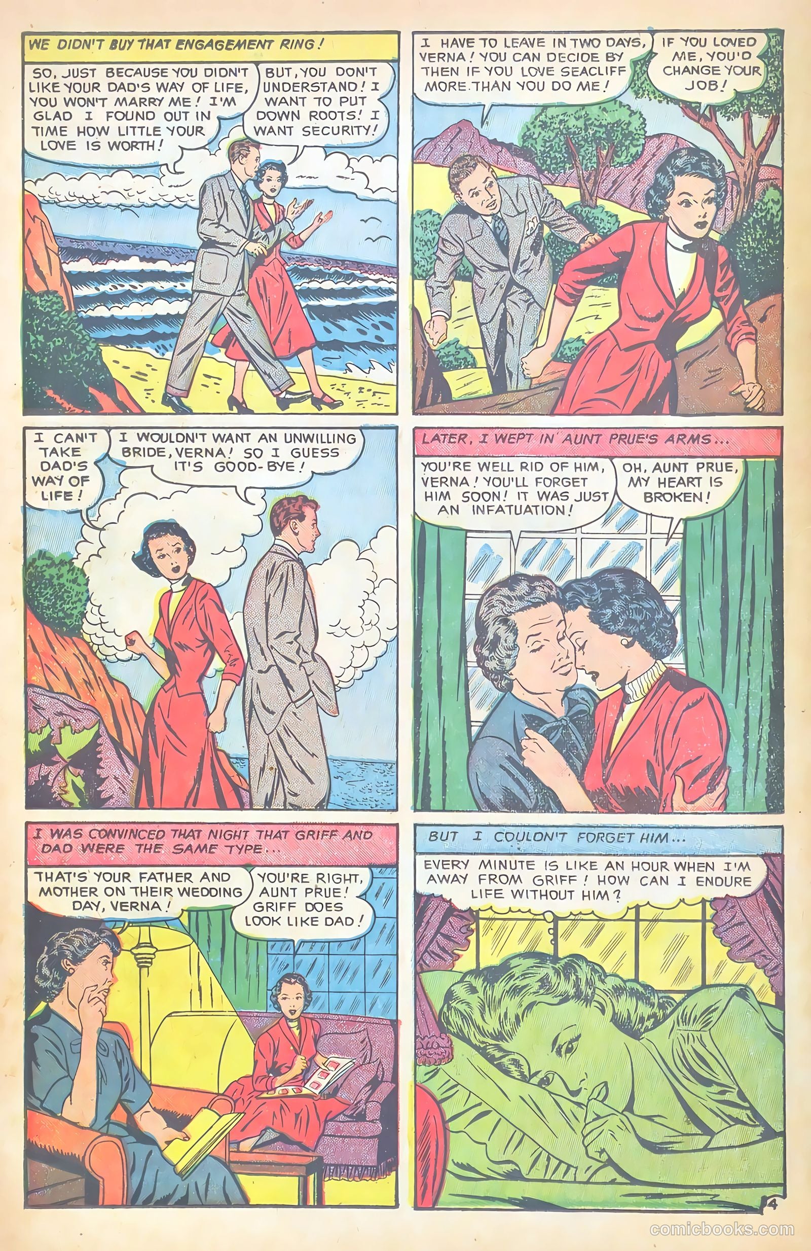 Real Love #45 (1952) — page 14 of 36