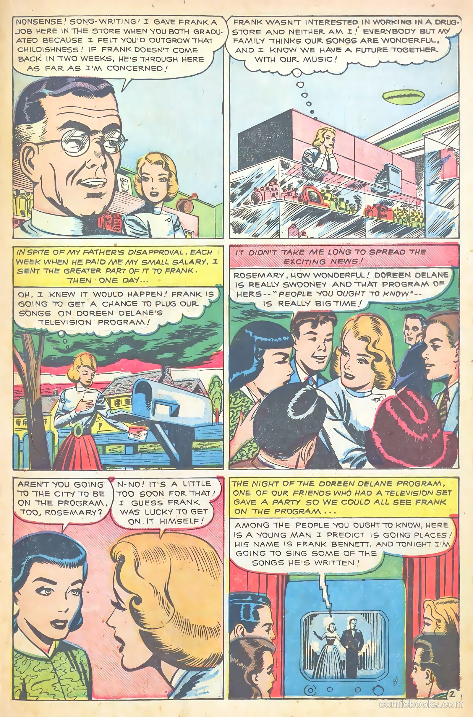 Real Love #45 (1952) — page 19 of 36