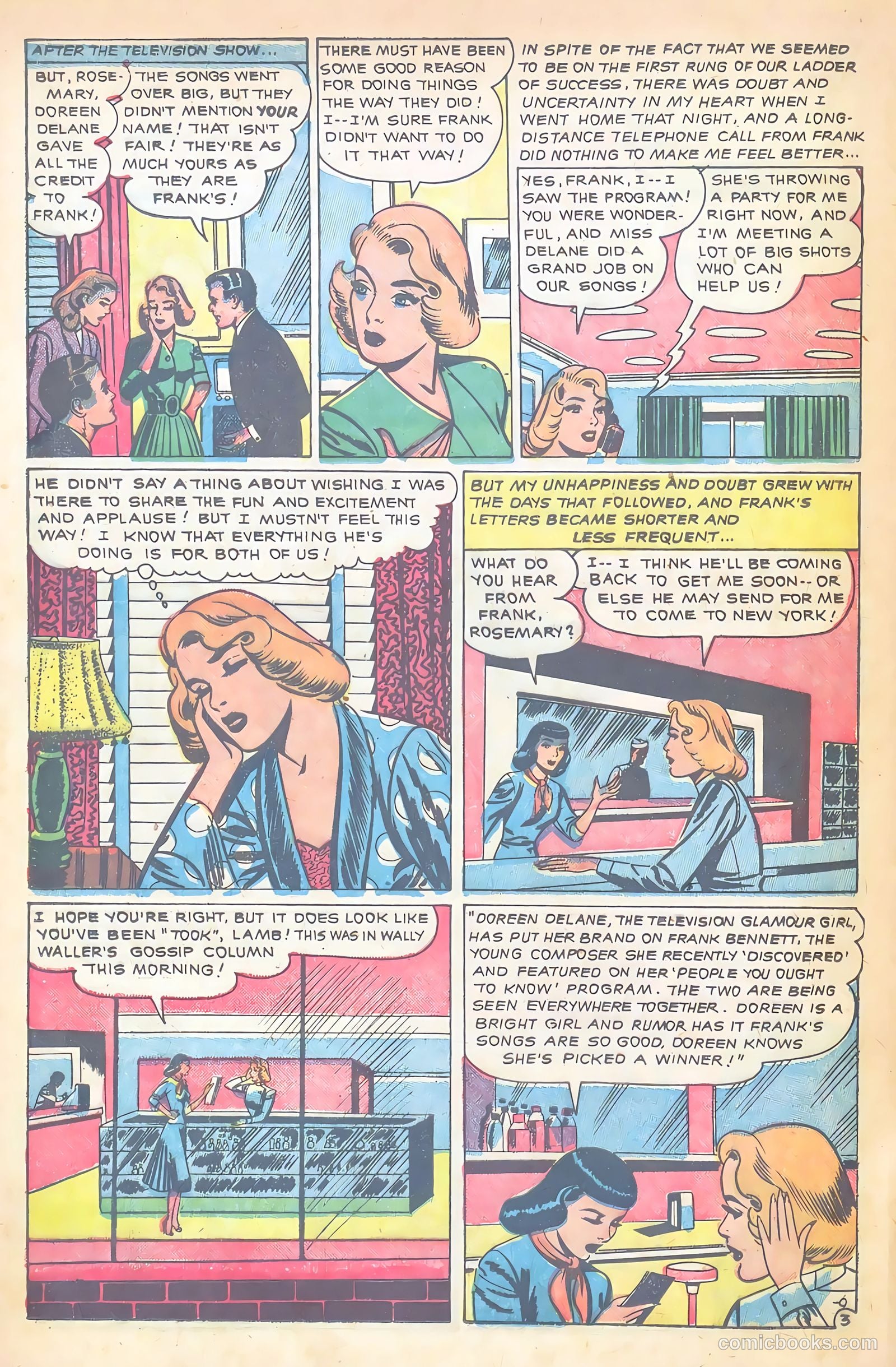 Real Love #45 (1952) — page 20 of 36