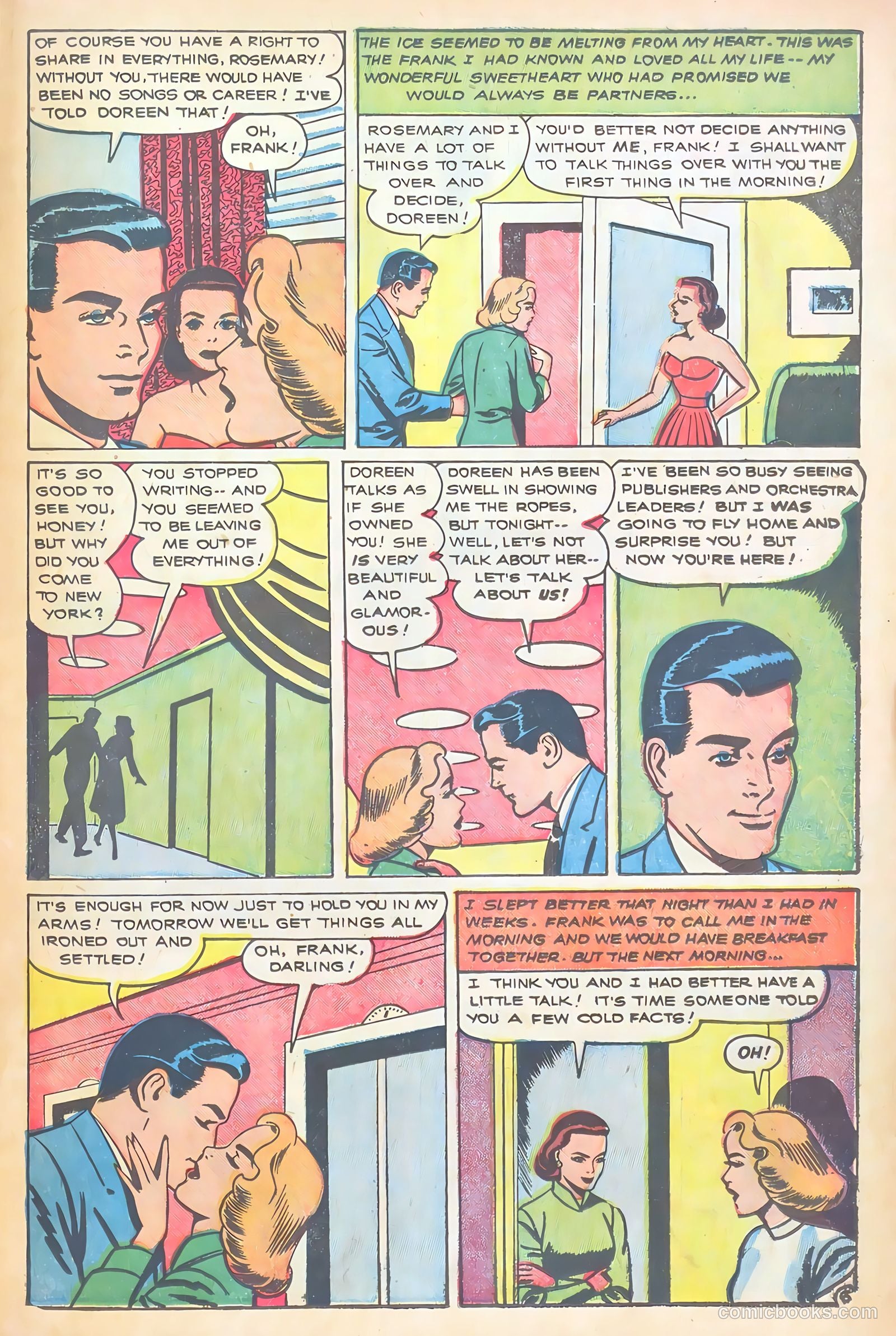 Real Love #45 (1952) — page 23 of 36