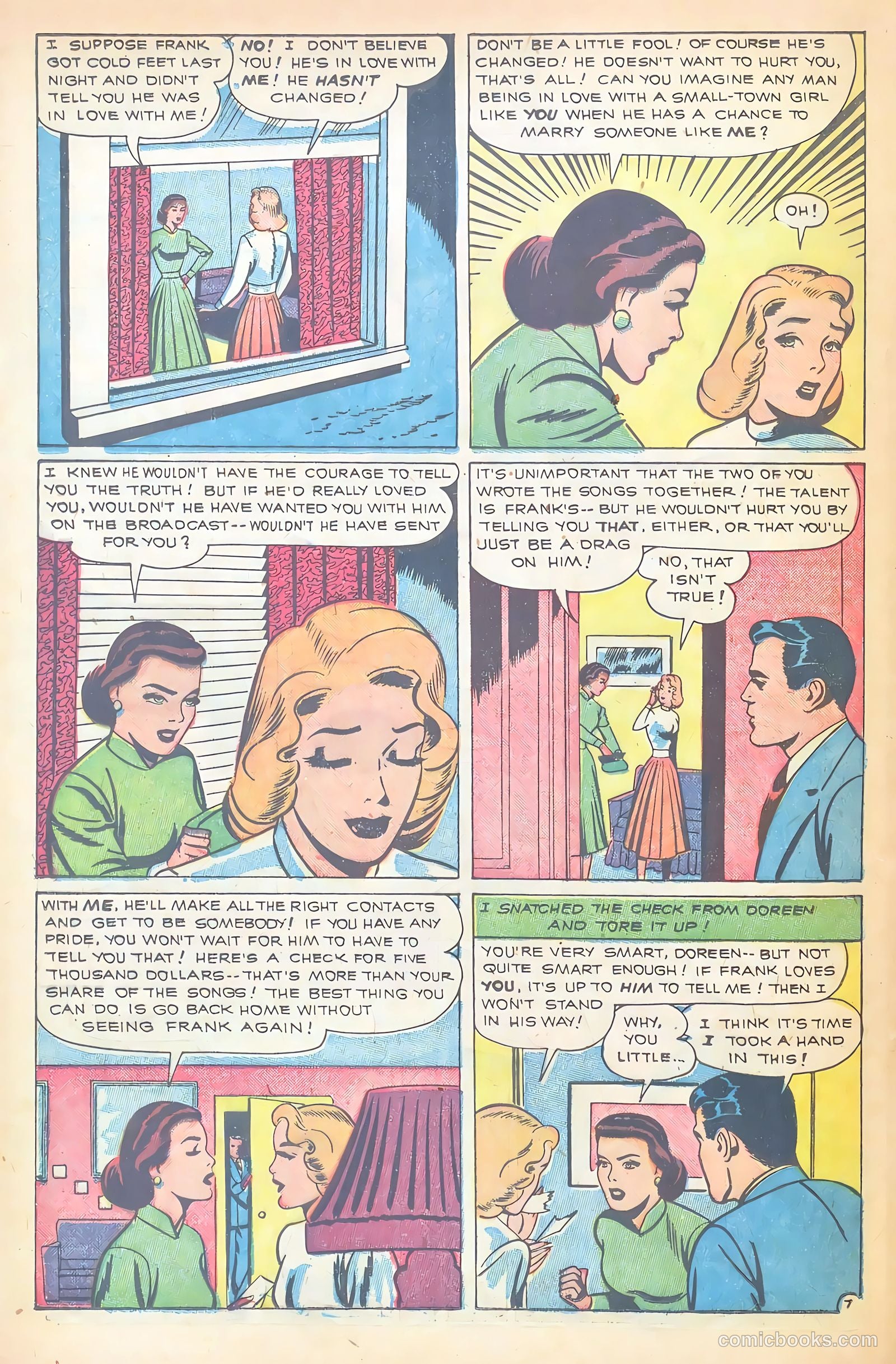 Real Love #45 (1952) — page 24 of 36