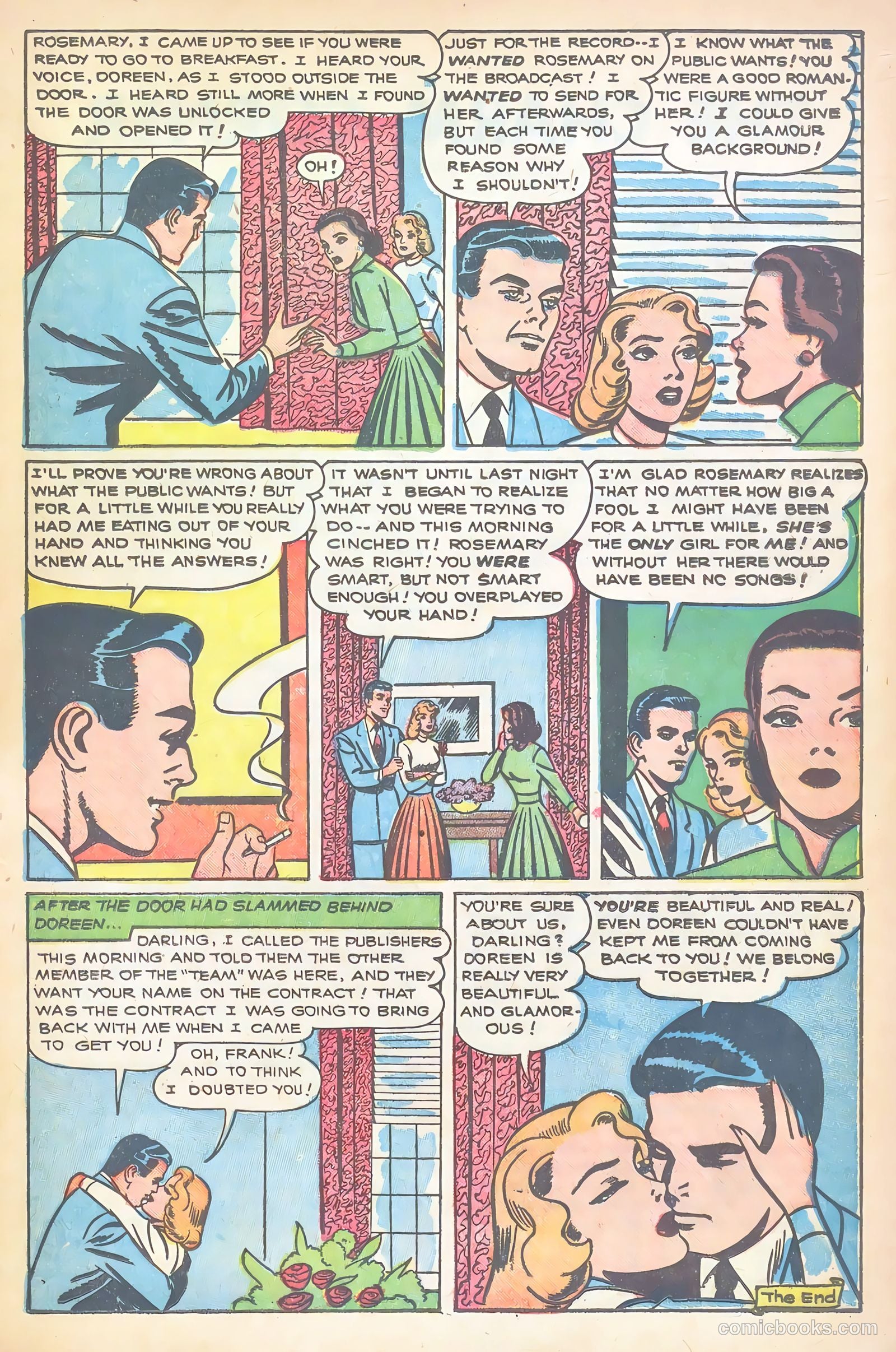 Real Love #45 (1952) — page 25 of 36