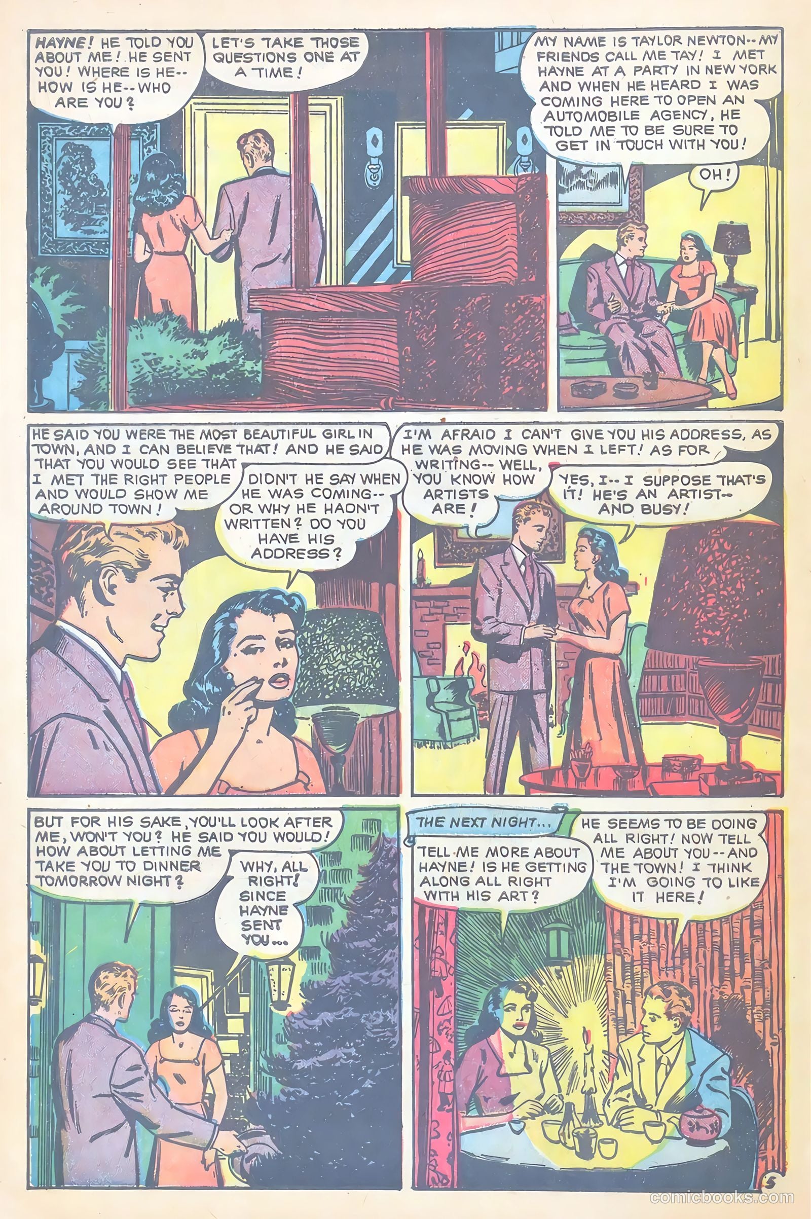 Real Love #45 (1952) — page 32 of 36