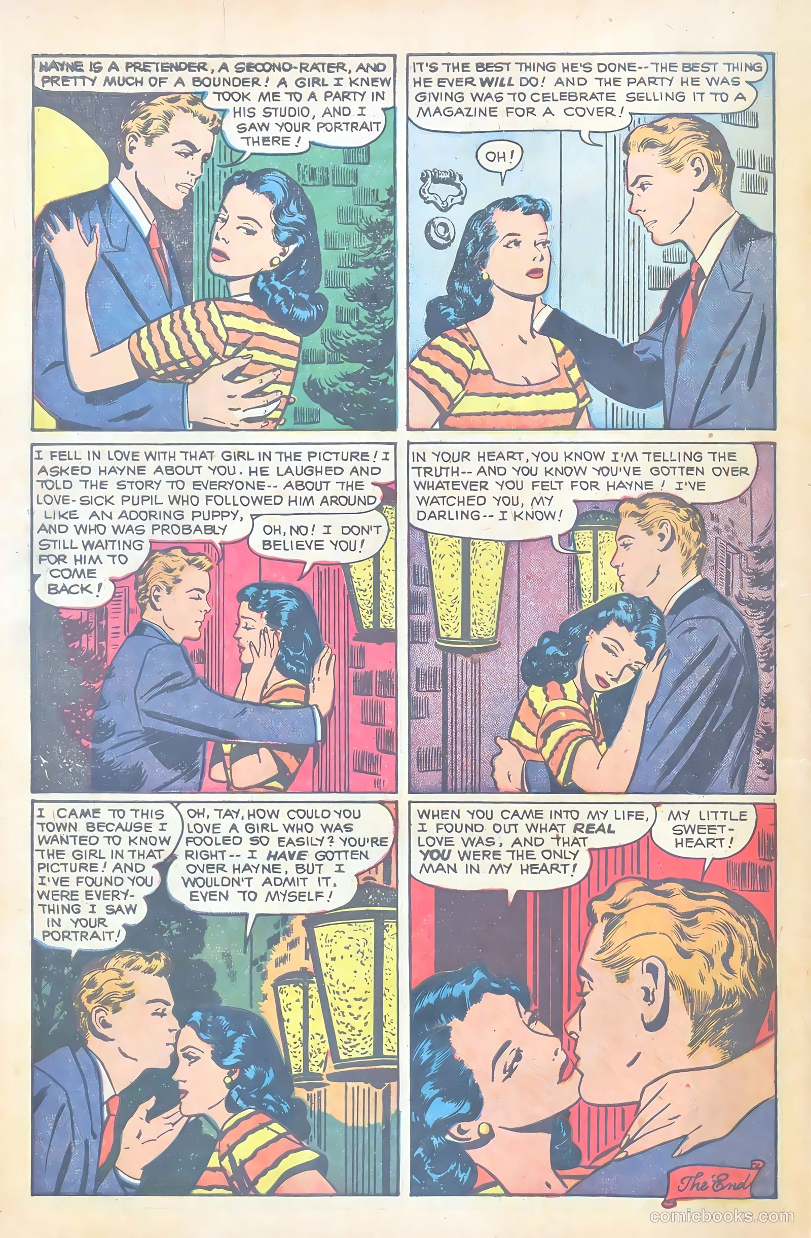 Real Love #45 (1952) — page 34 of 36
