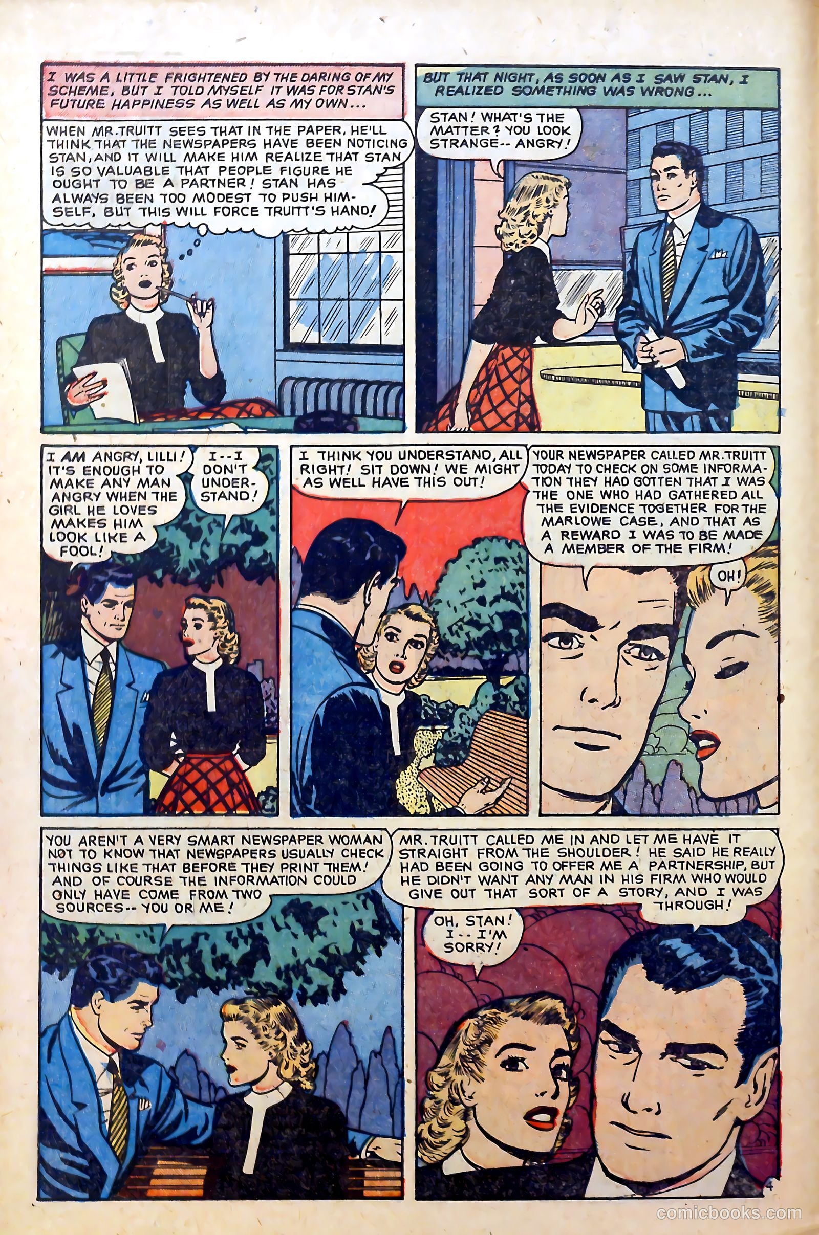 Real Love #46 (1952) — page 6 of 36