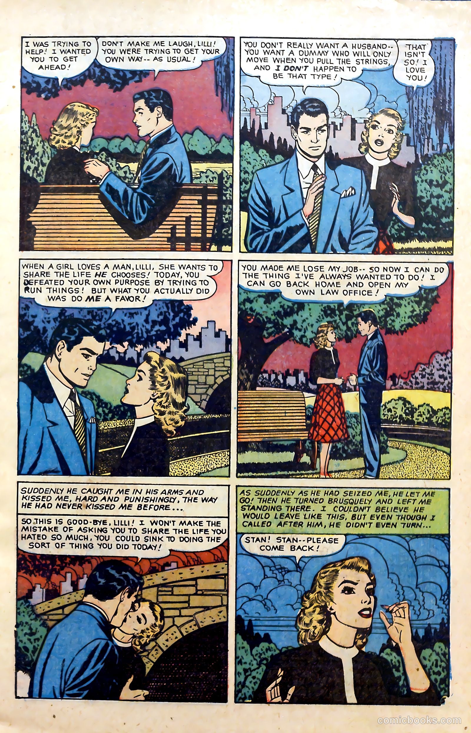 Real Love #46 (1952) — page 7 of 36