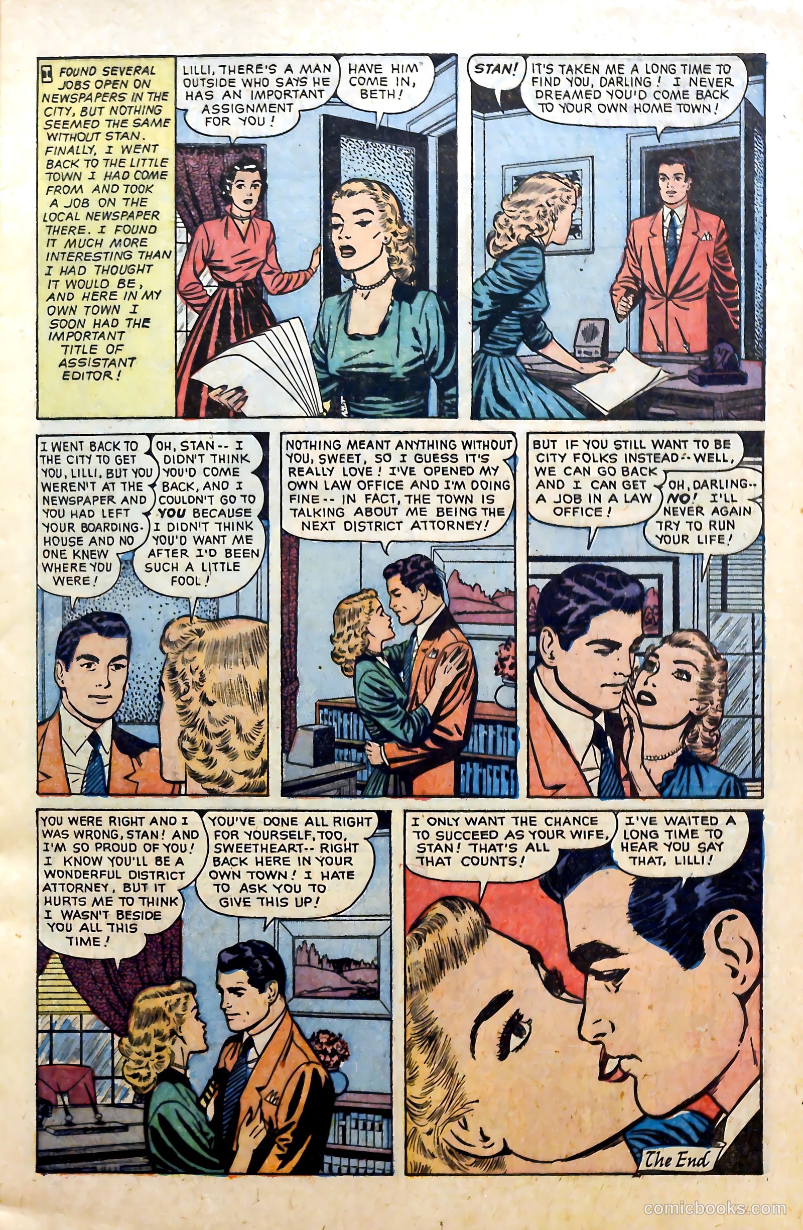 Real Love #46 (1952) — page 9 of 36
