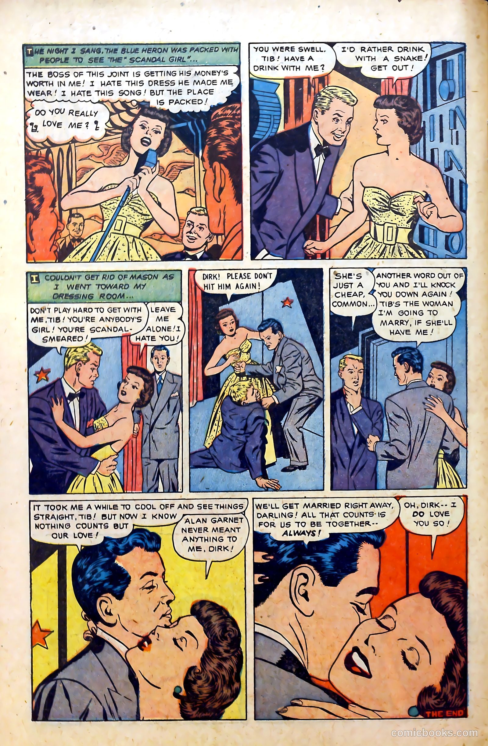 Real Love #46 (1952) — page 34 of 36