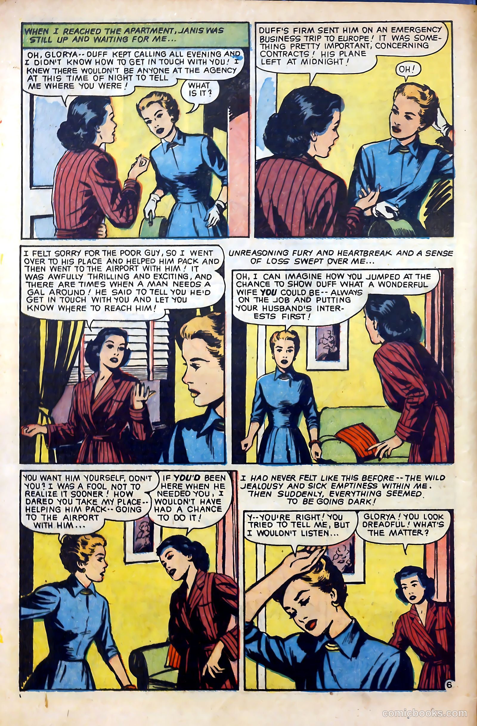 Real Love #47 (1952) — page 8 of 36