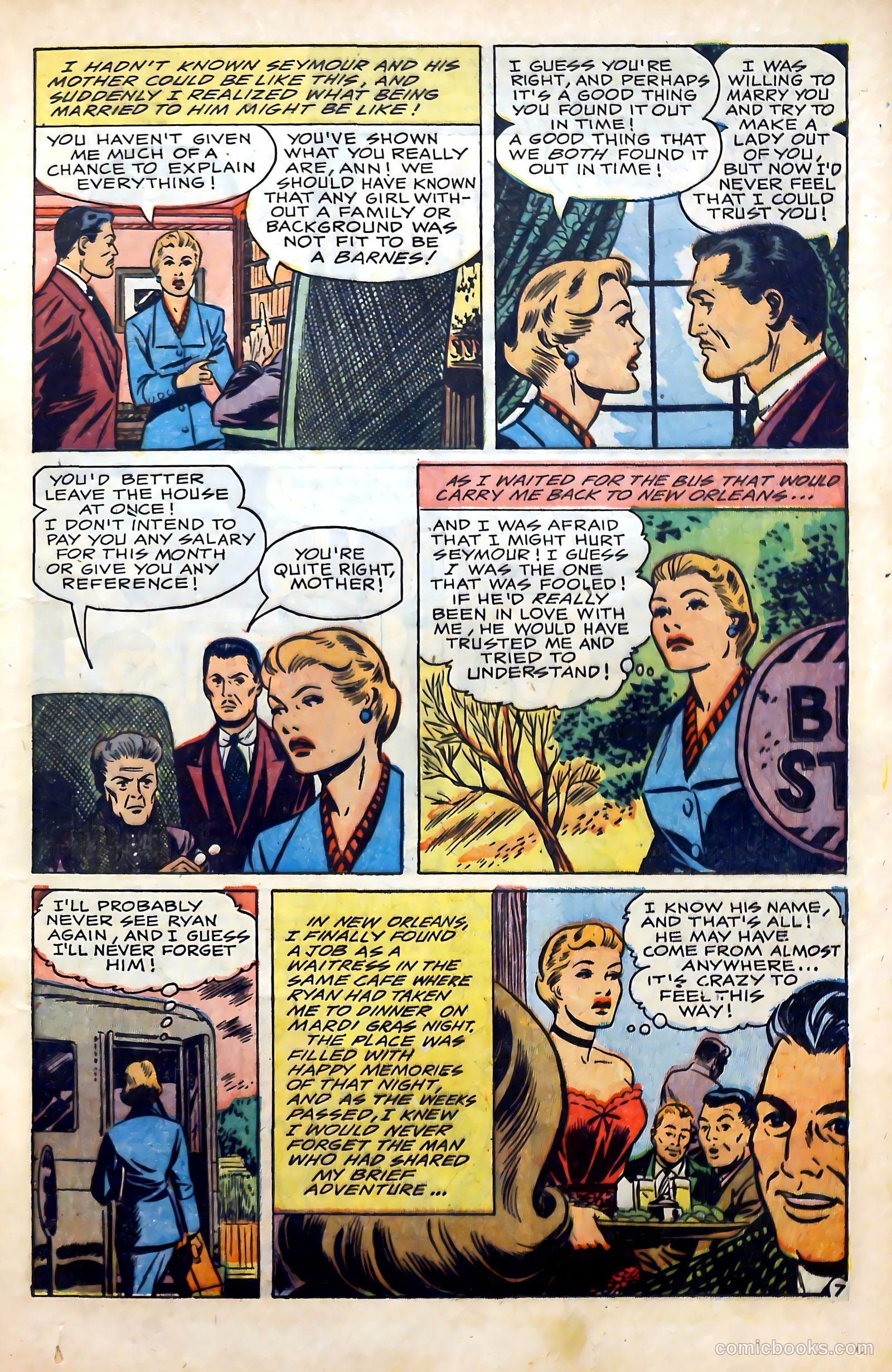 Real Love #47 (1952) — page 17 of 36