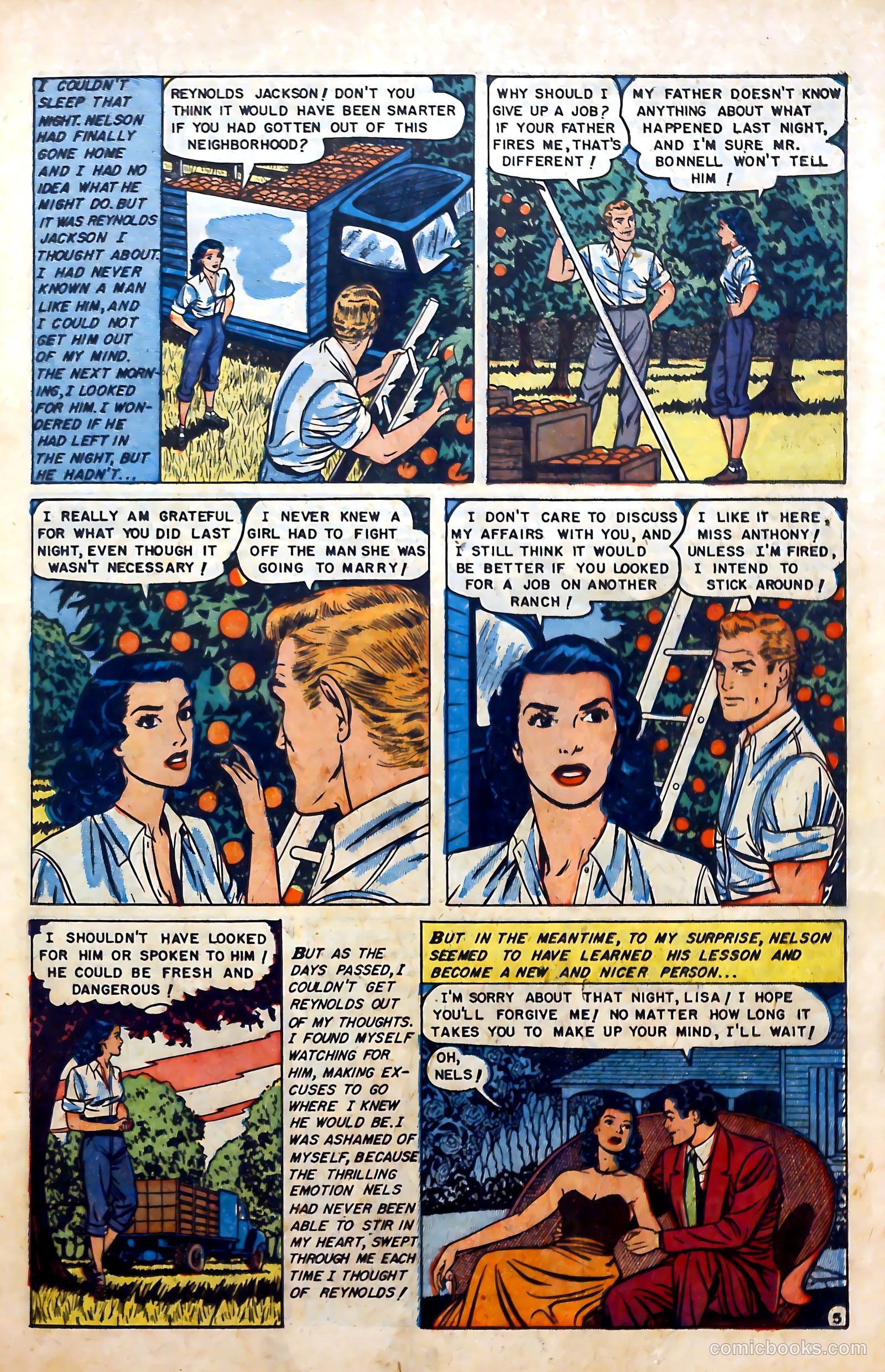 Real Love #47 (1952) — page 23 of 36