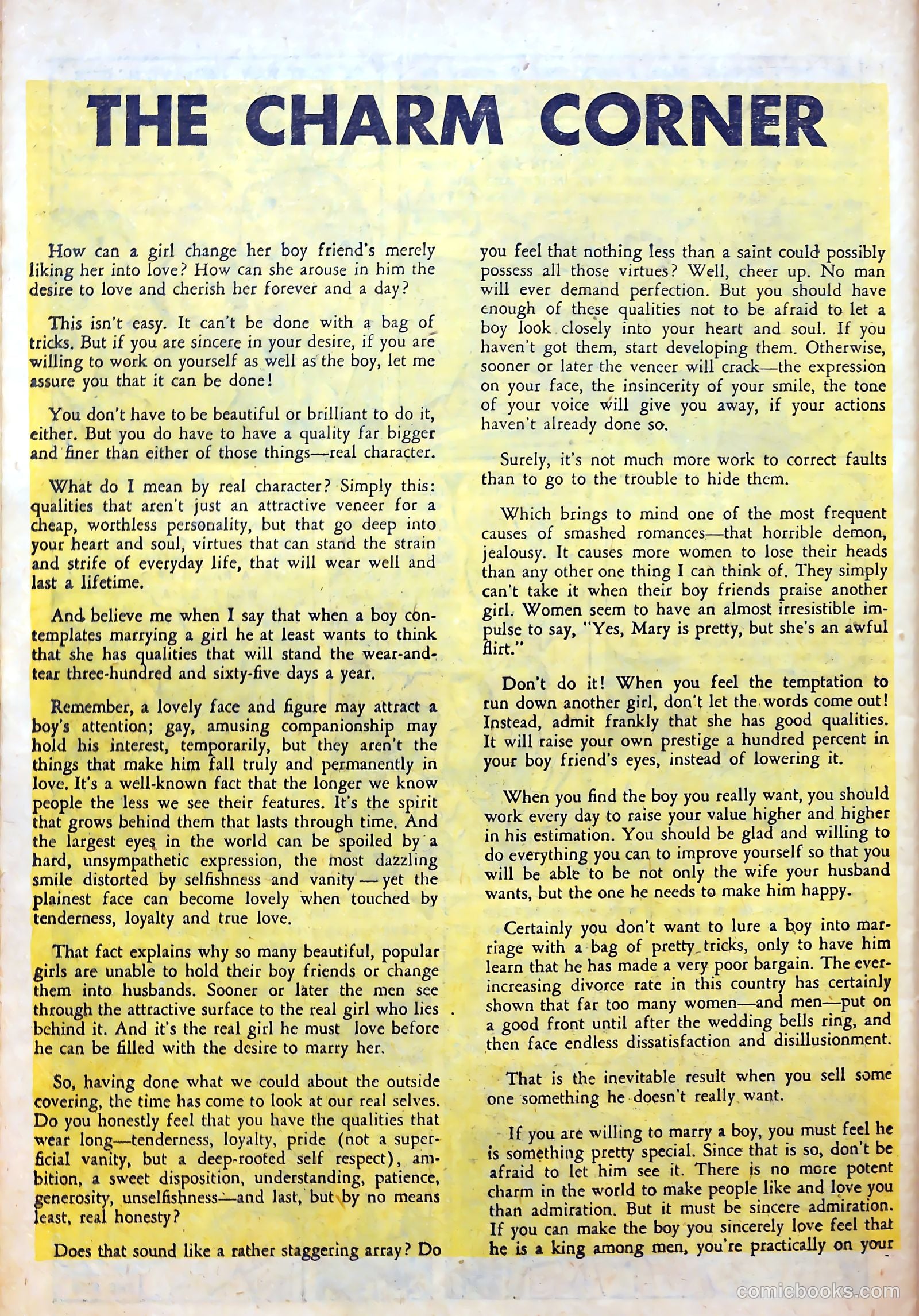 Real Love #47 (1952) — page 26 of 36