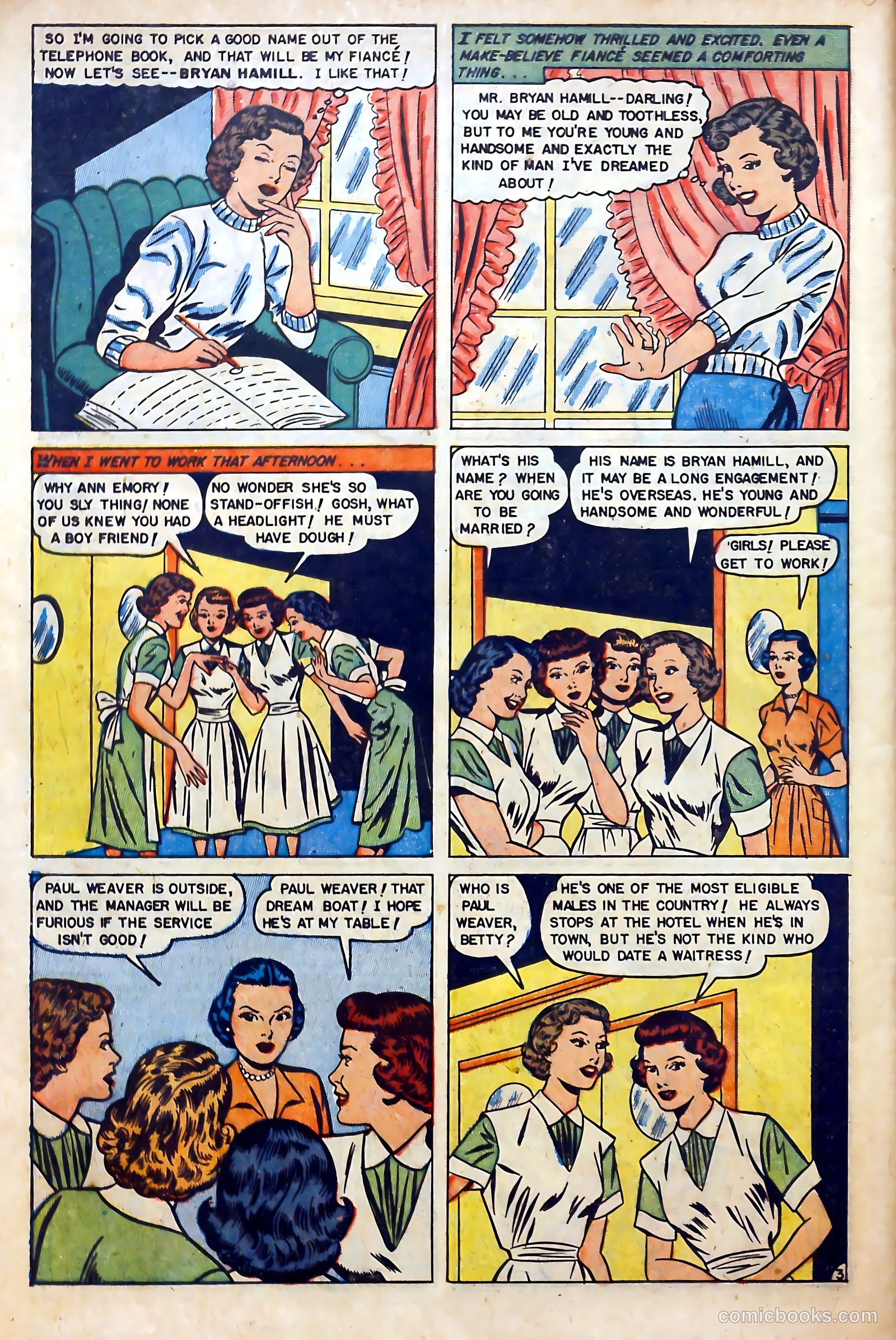 Real Love #47 (1952) — page 30 of 36