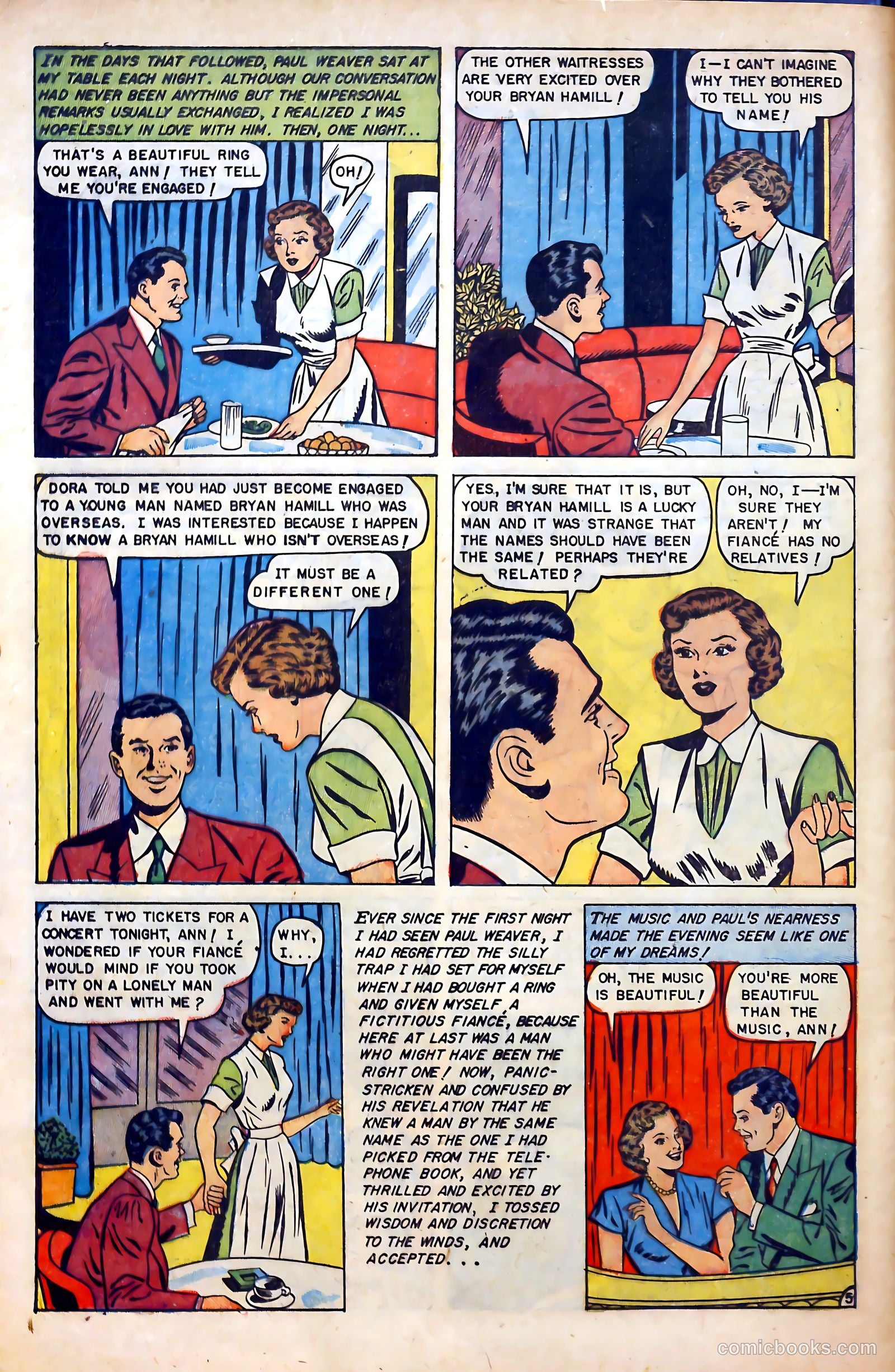 Real Love #47 (1952) — page 32 of 36