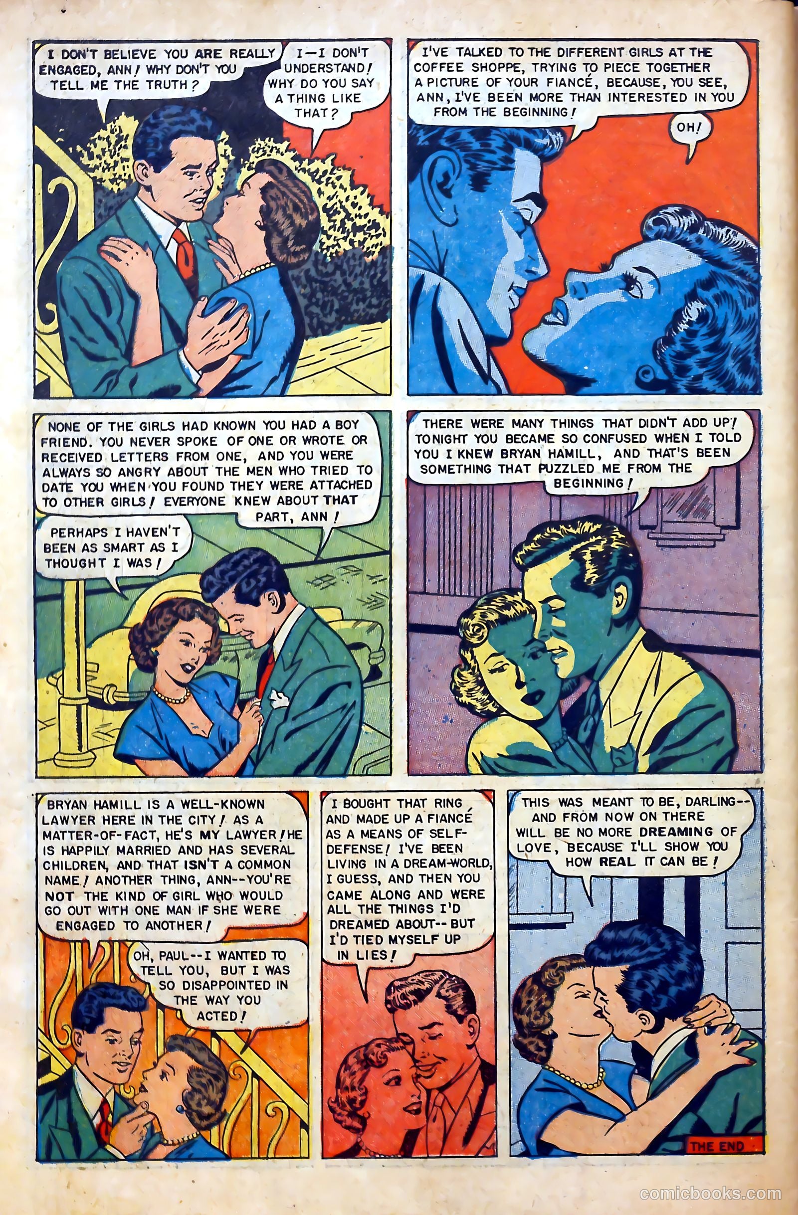 Real Love #47 (1952) — page 34 of 36