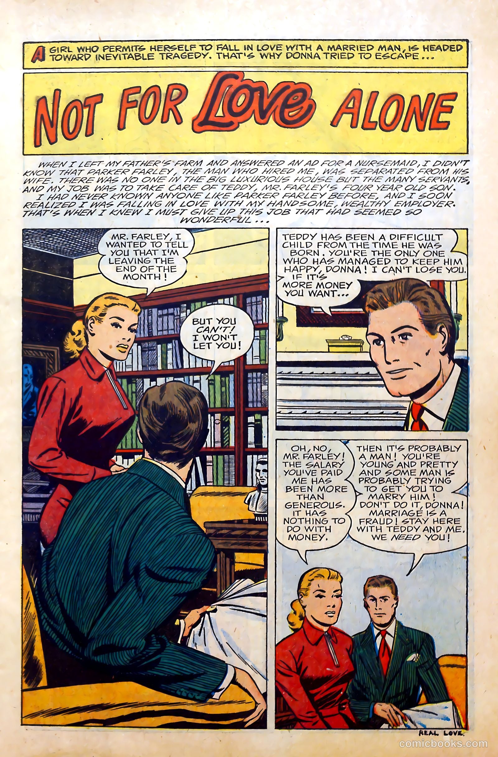 Real Love #48 (1952) — page 3 of 36