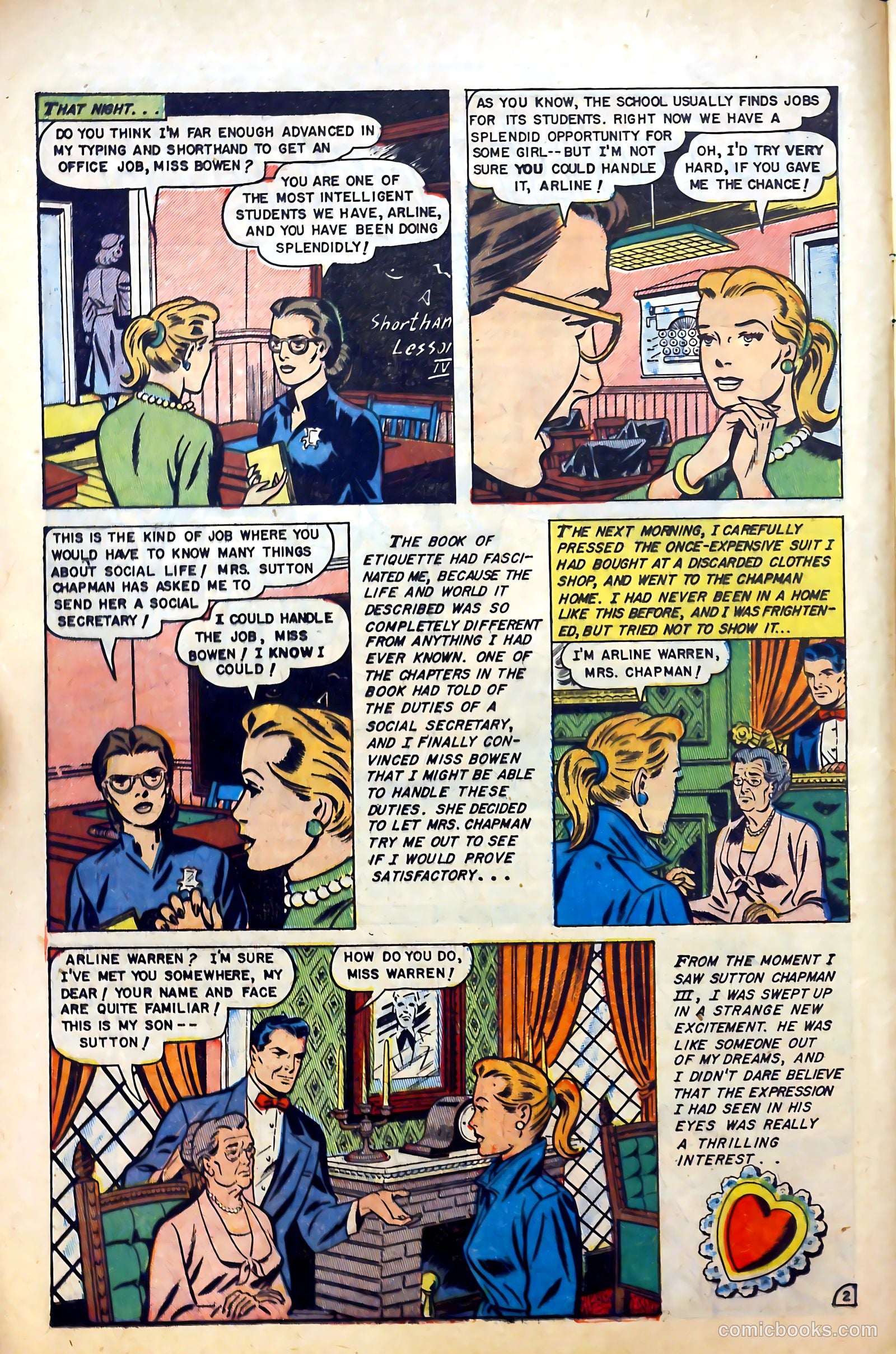 Real Love #48 (1952) — page 12 of 36